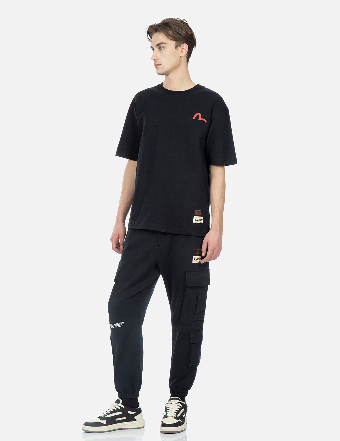 Godhead and Seagull Print T-shirt