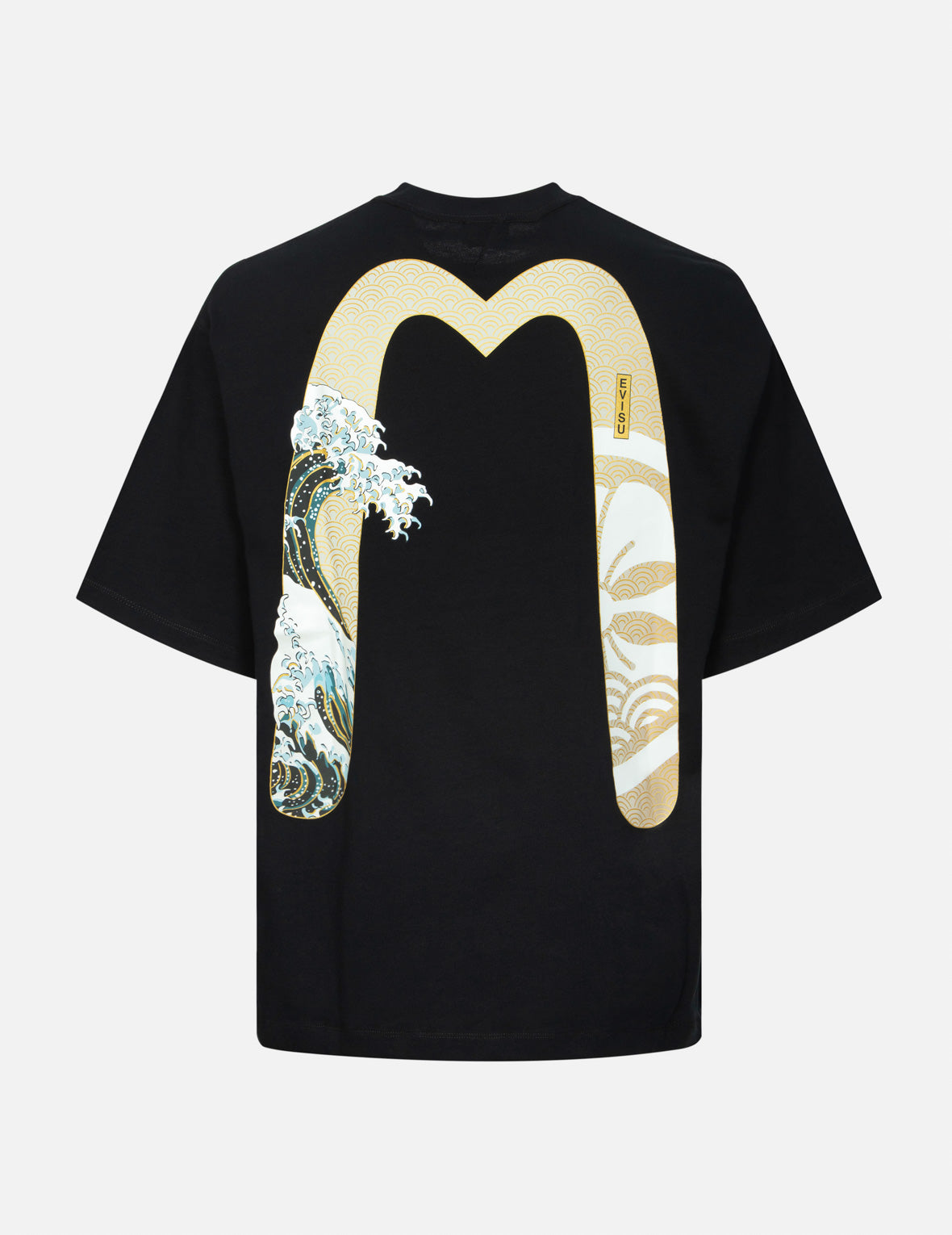 Kamon and The Great Wave Daicock Print Relax Fit T-shirt