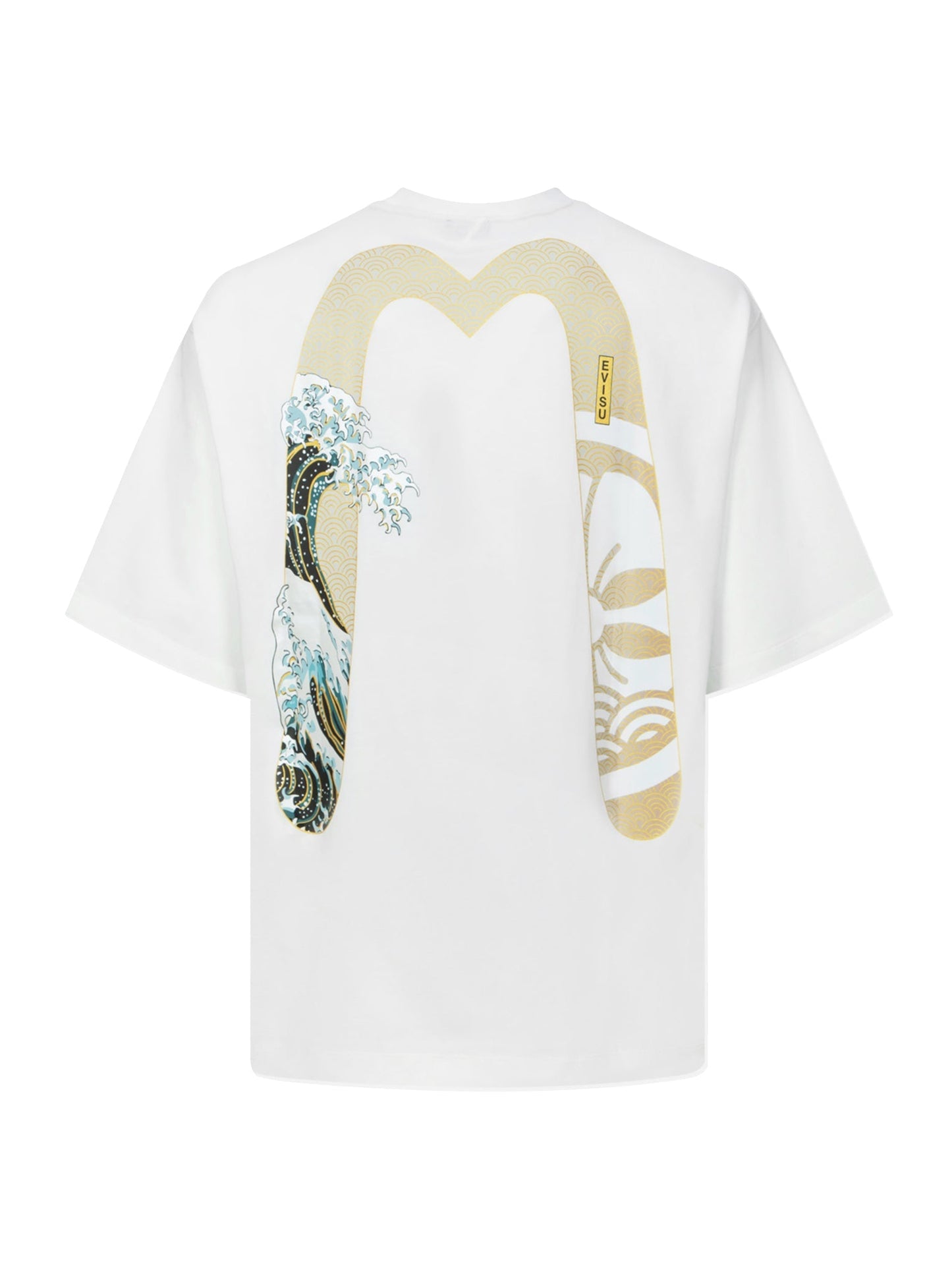 Kamon and The Great Wave Daicock Print Relax Fit T-shirt