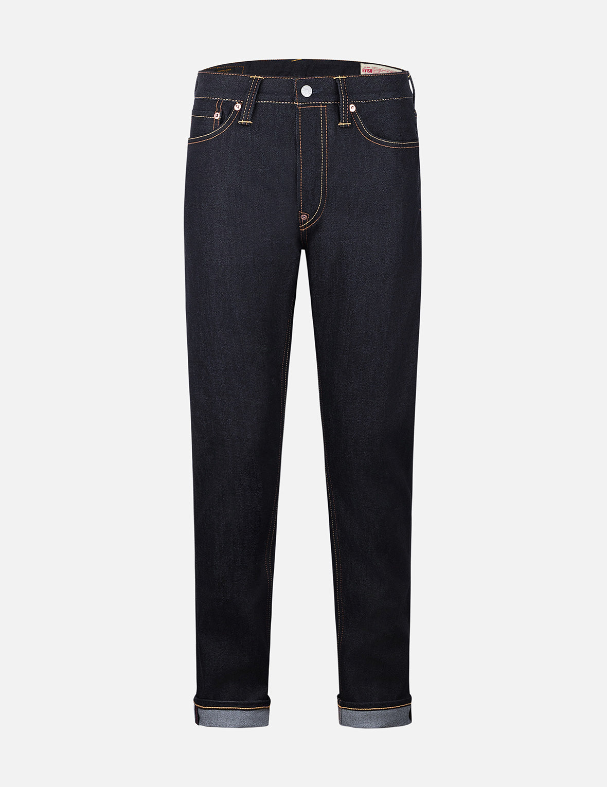 Ecru Seagull Print Carrot Fit Jeans #2017