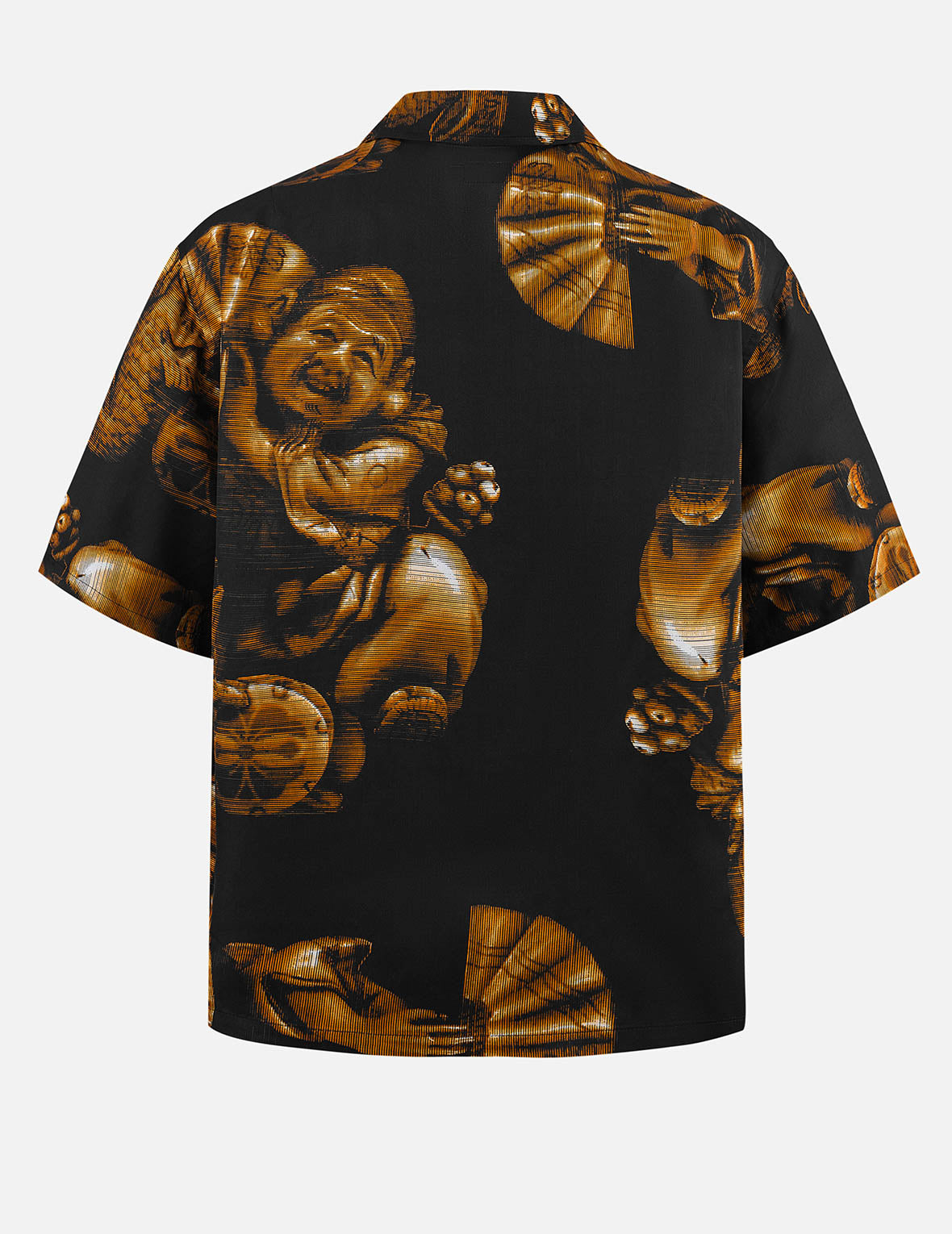 Allover Godhead Print Boxy T-shirt