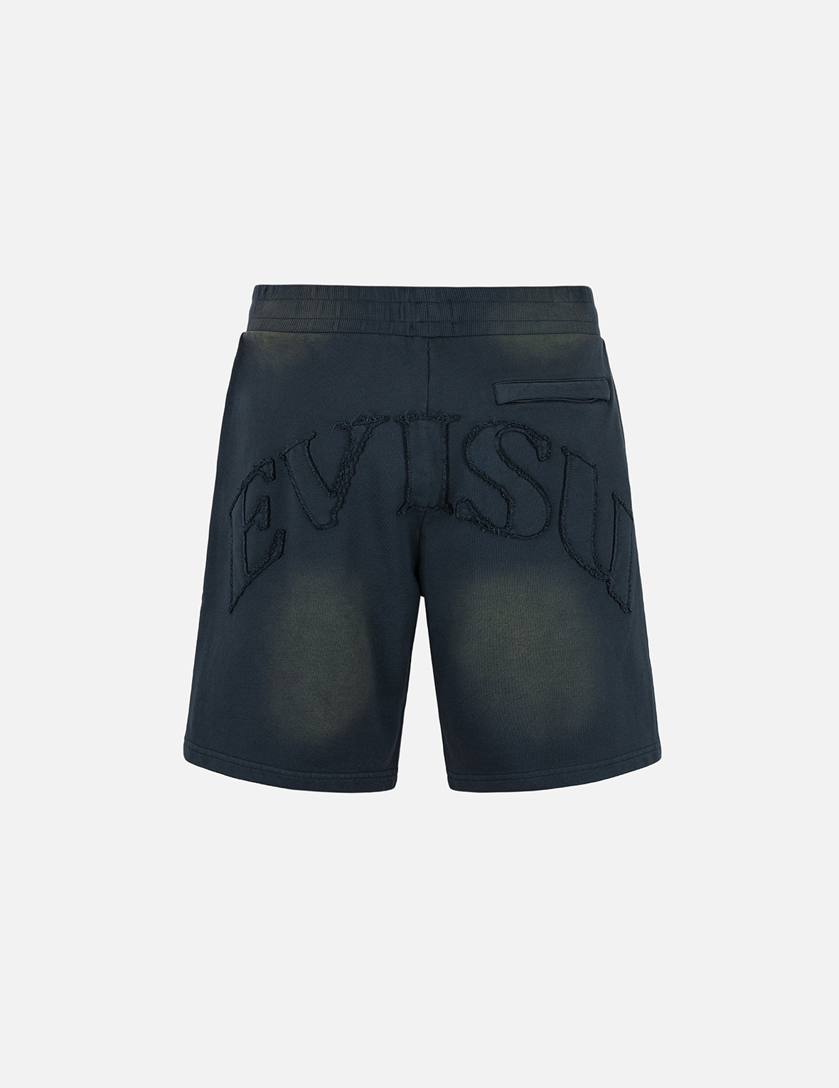 Logo Appliqué Embroidery Heavy Washed Fashion Fit Sweatshorts