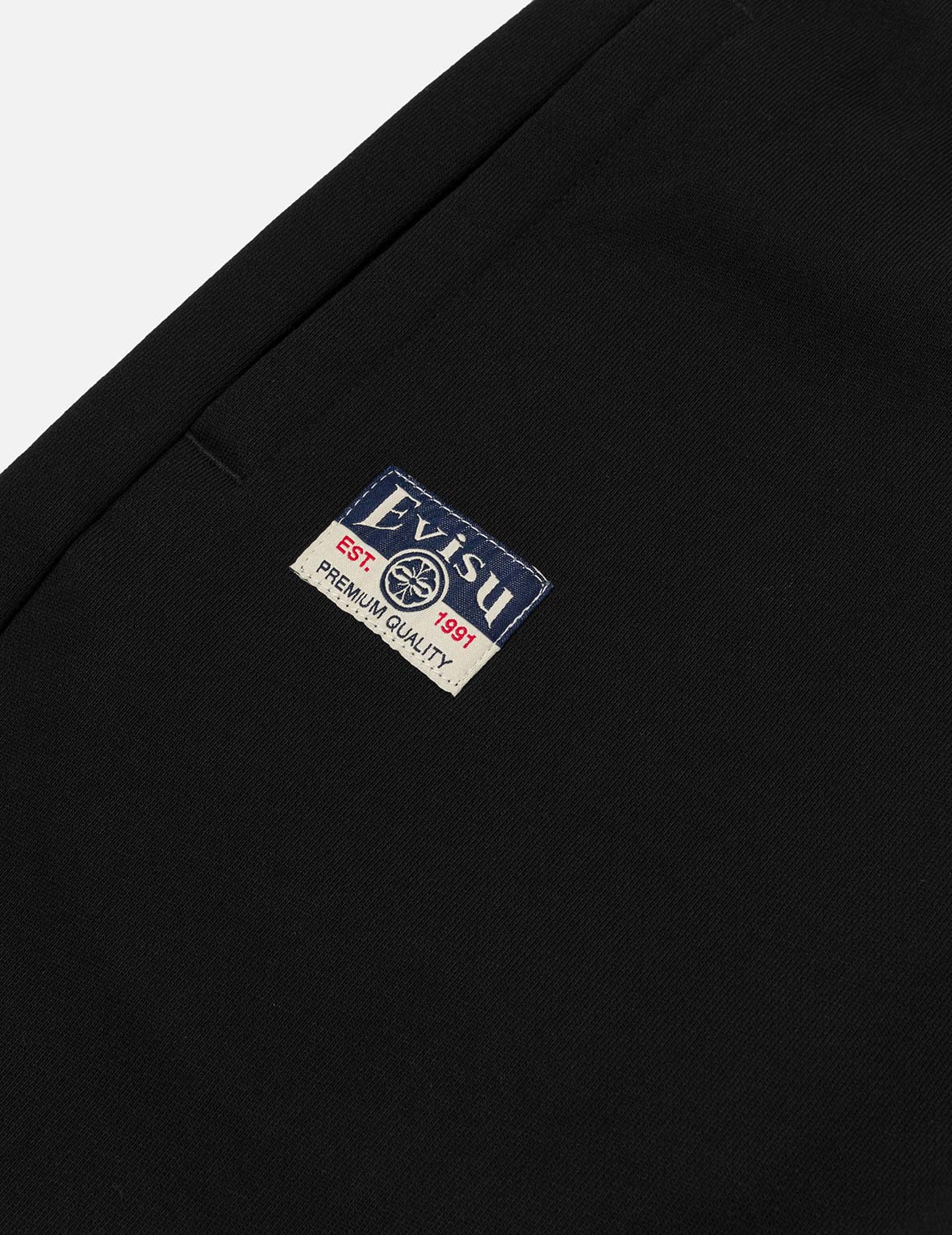 Seagull and EVISU Flag Print Regular Fit Sweatshorts