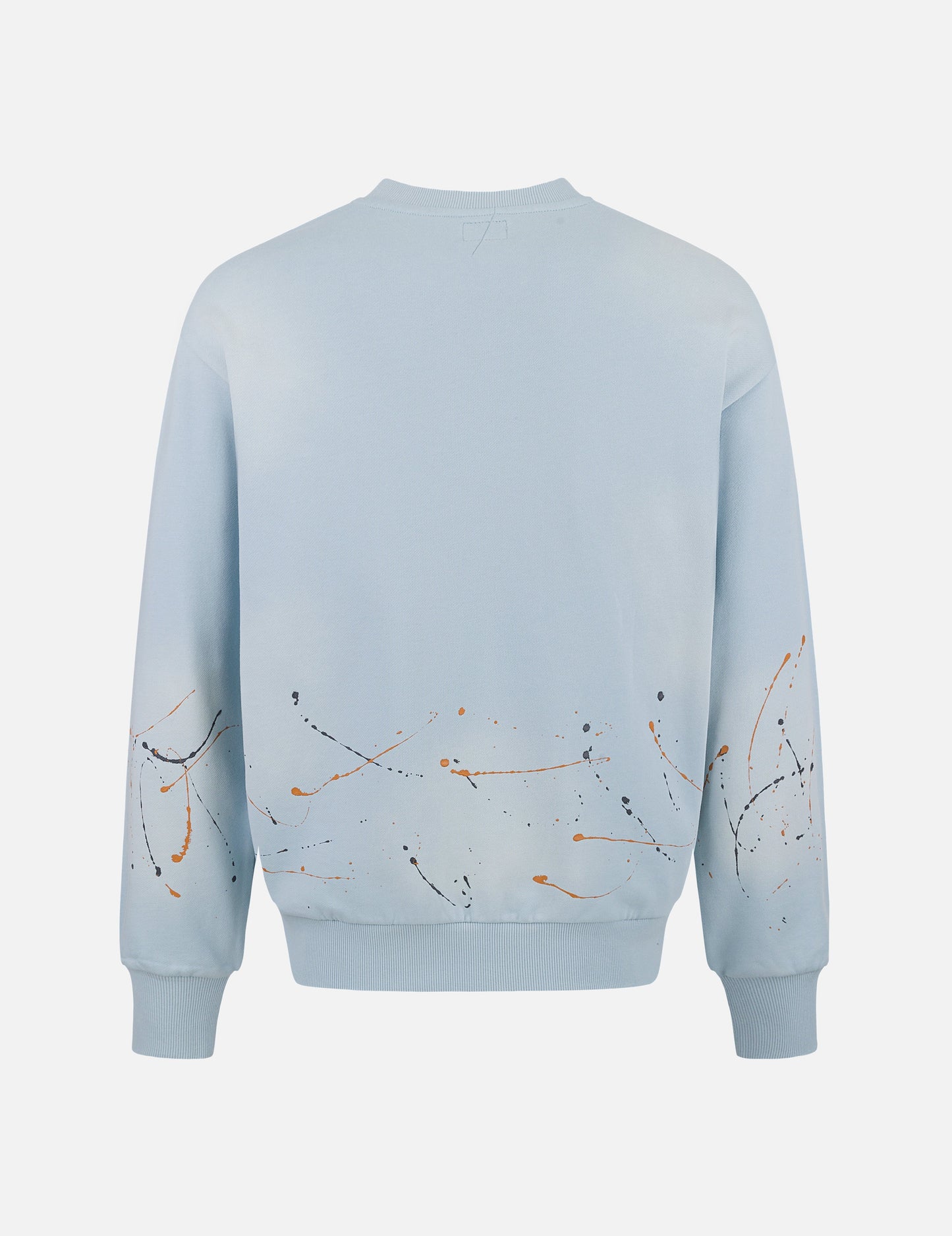 Logo and Seagull Print Relax Fit Sweatshirts