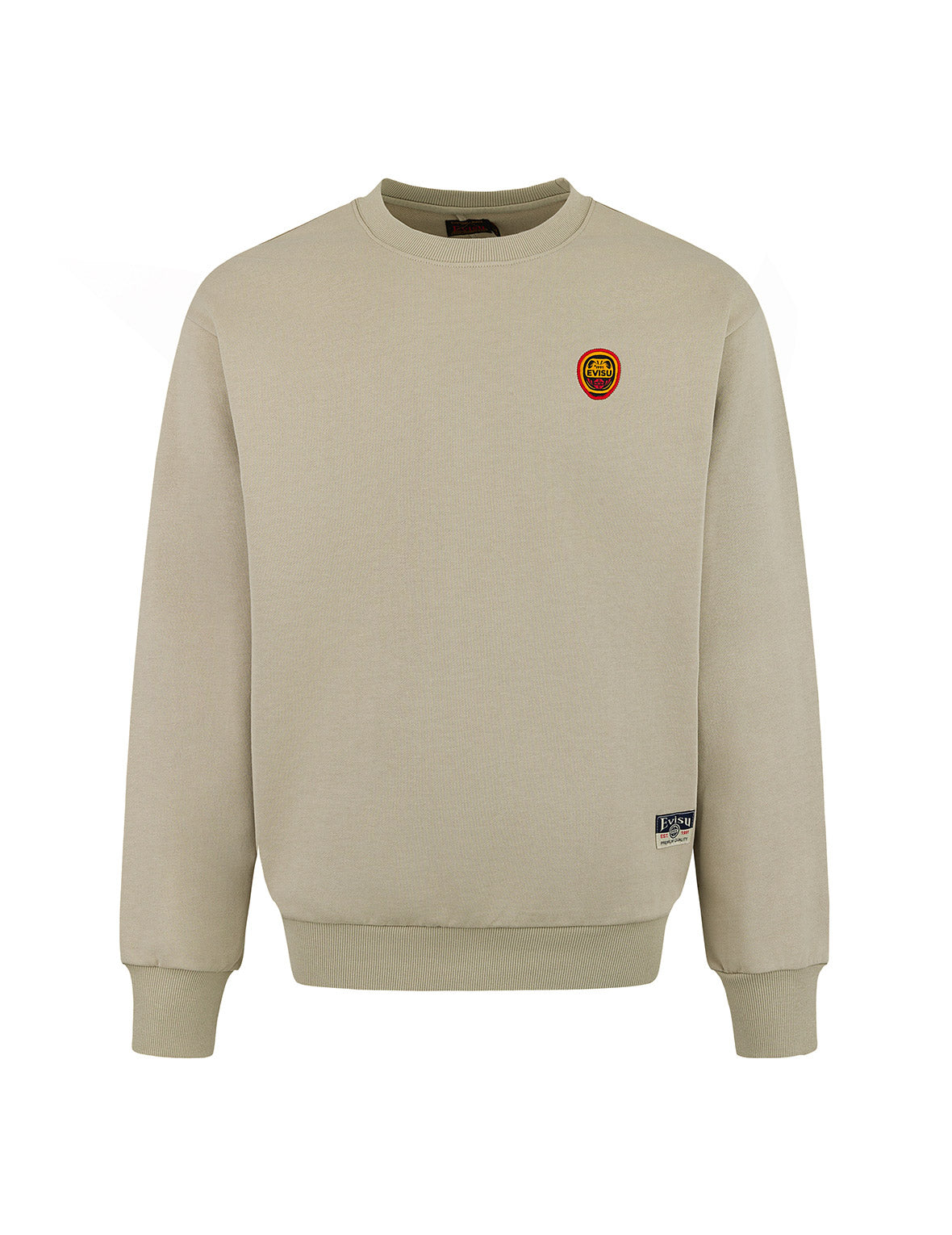 Daruma and Logo Embroidery Relax Fit Sweatshirt