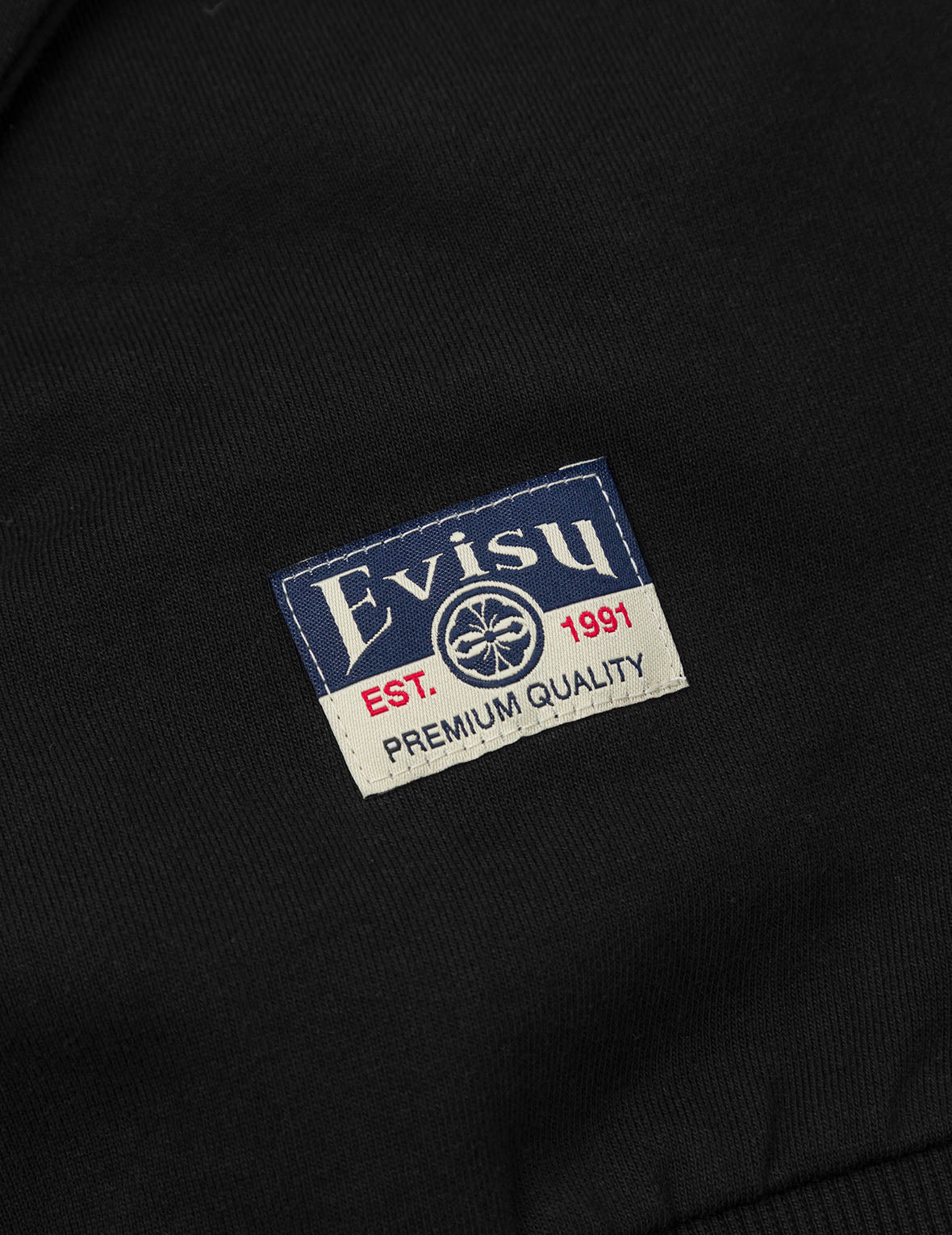 Daruma and Logo Embroidery Relax Fit Sweatshirt