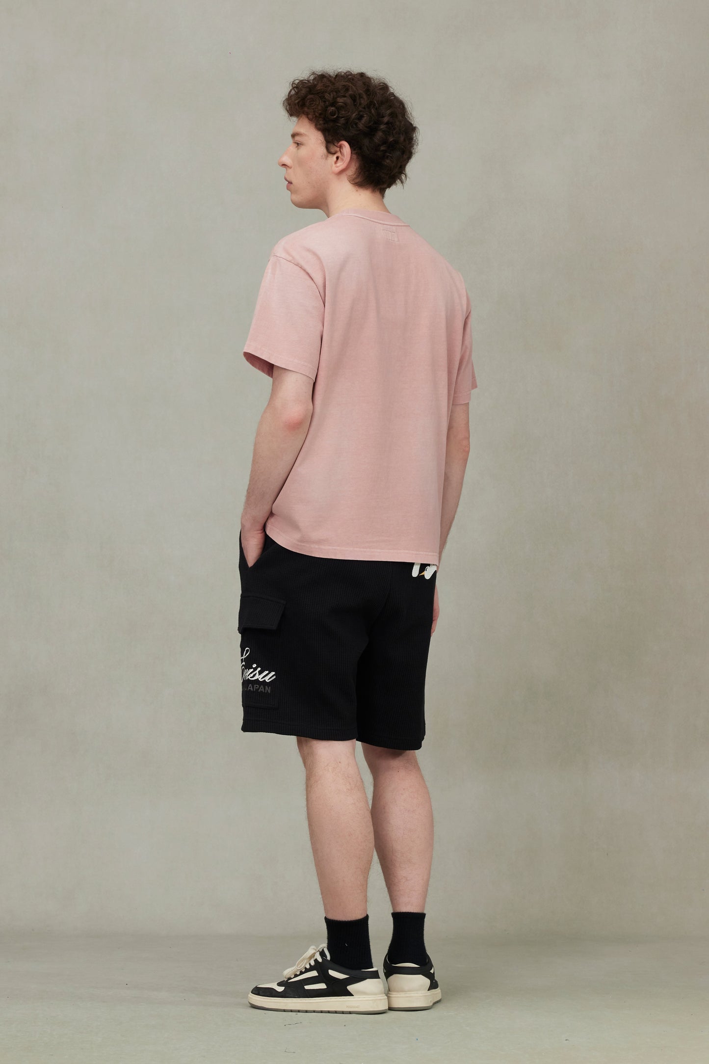 Seagull and Logo Appliqué Embroidery Relax Fit T-Shirt