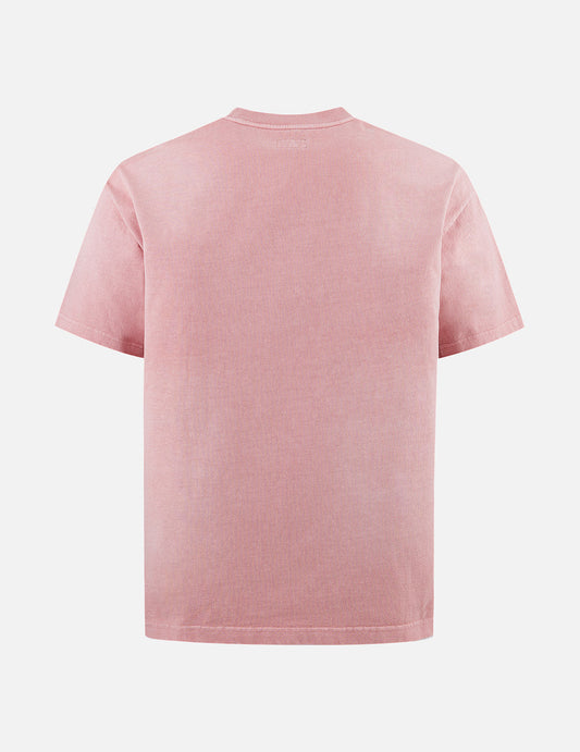 Seagull and Logo Appliqué Embroidery Relax Fit T-Shirt
