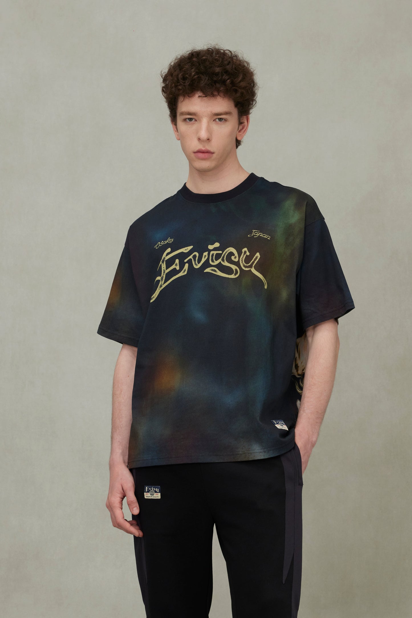 Hakutaku Print Loose Fit T-Shirt