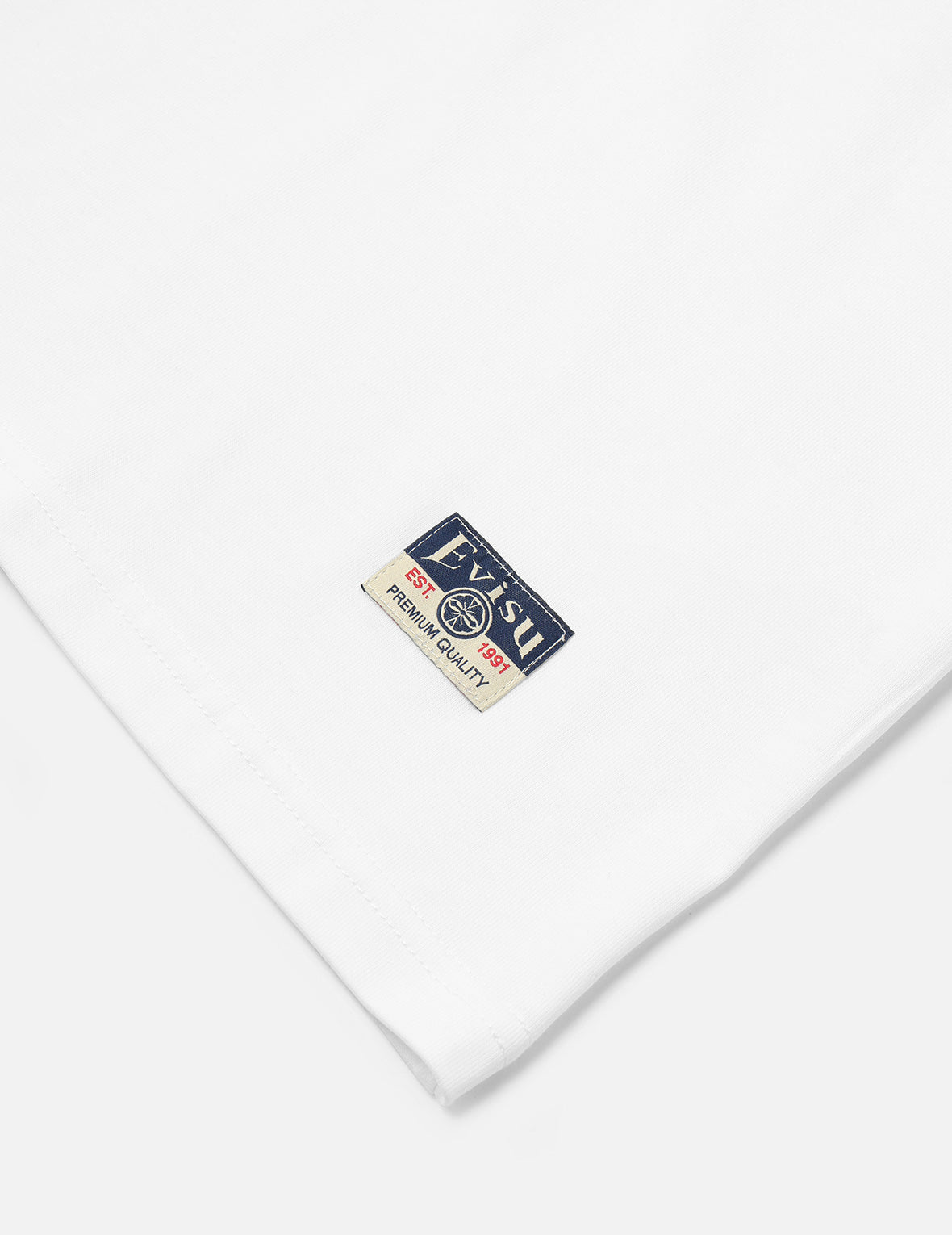 Logo and Kamon Embroidery Loose Fit T-Shirt