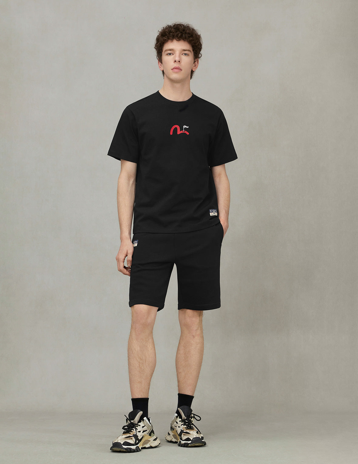 Golf-themed Godhead Print Regular Fit T-shirt