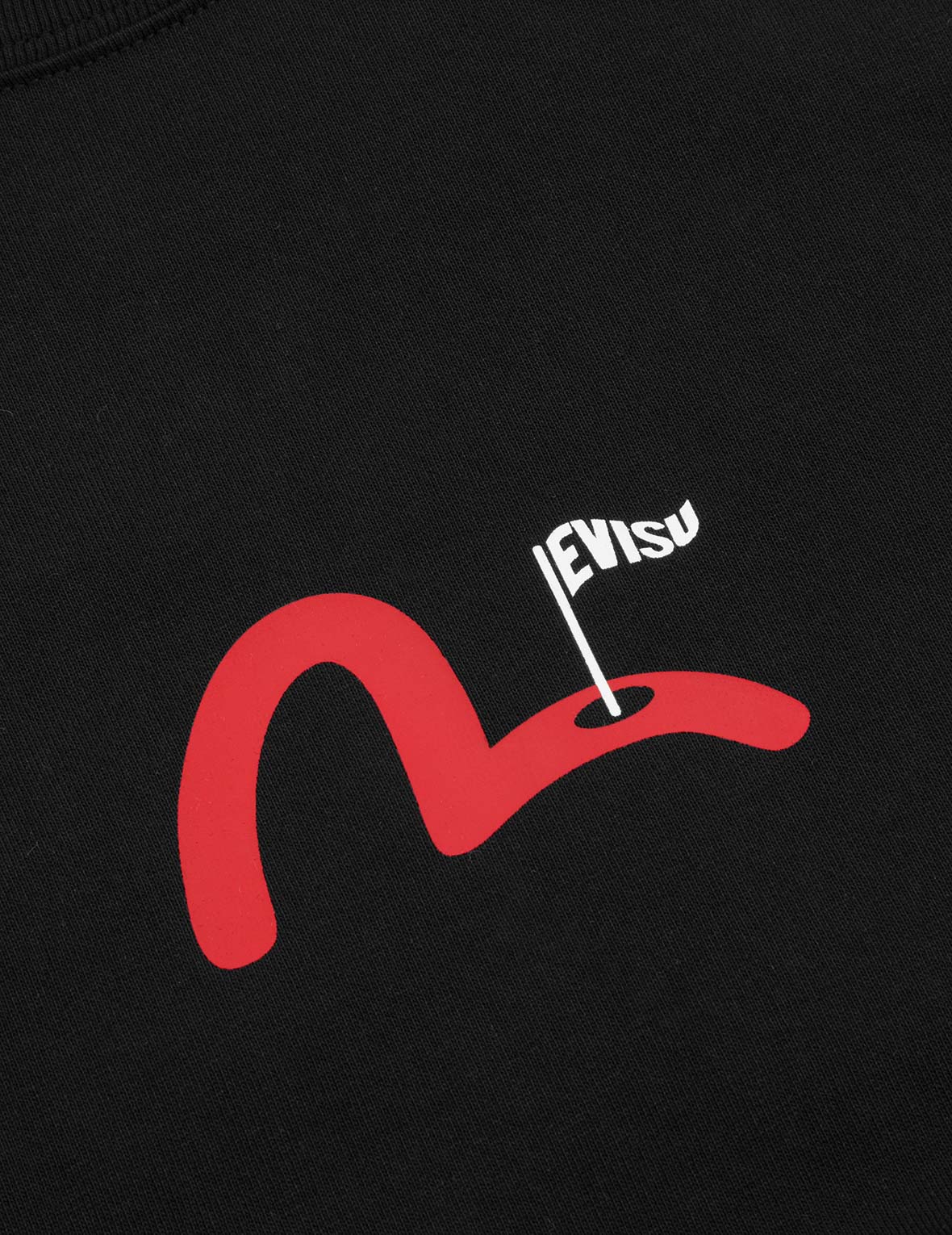 Golf-themed Godhead Print Regular Fit T-shirt