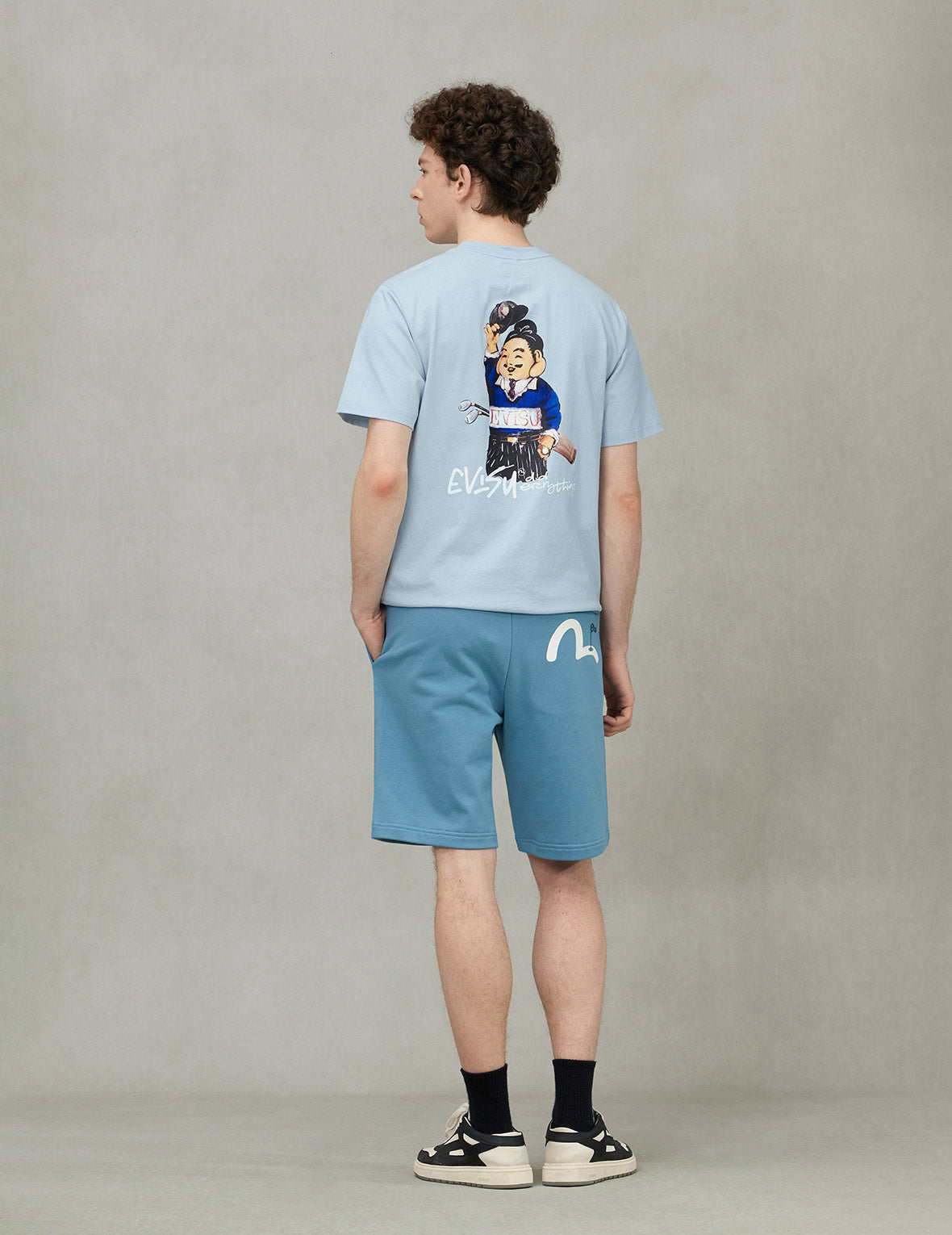 Golf-themed Godhead Print Regular Fit T-shirt