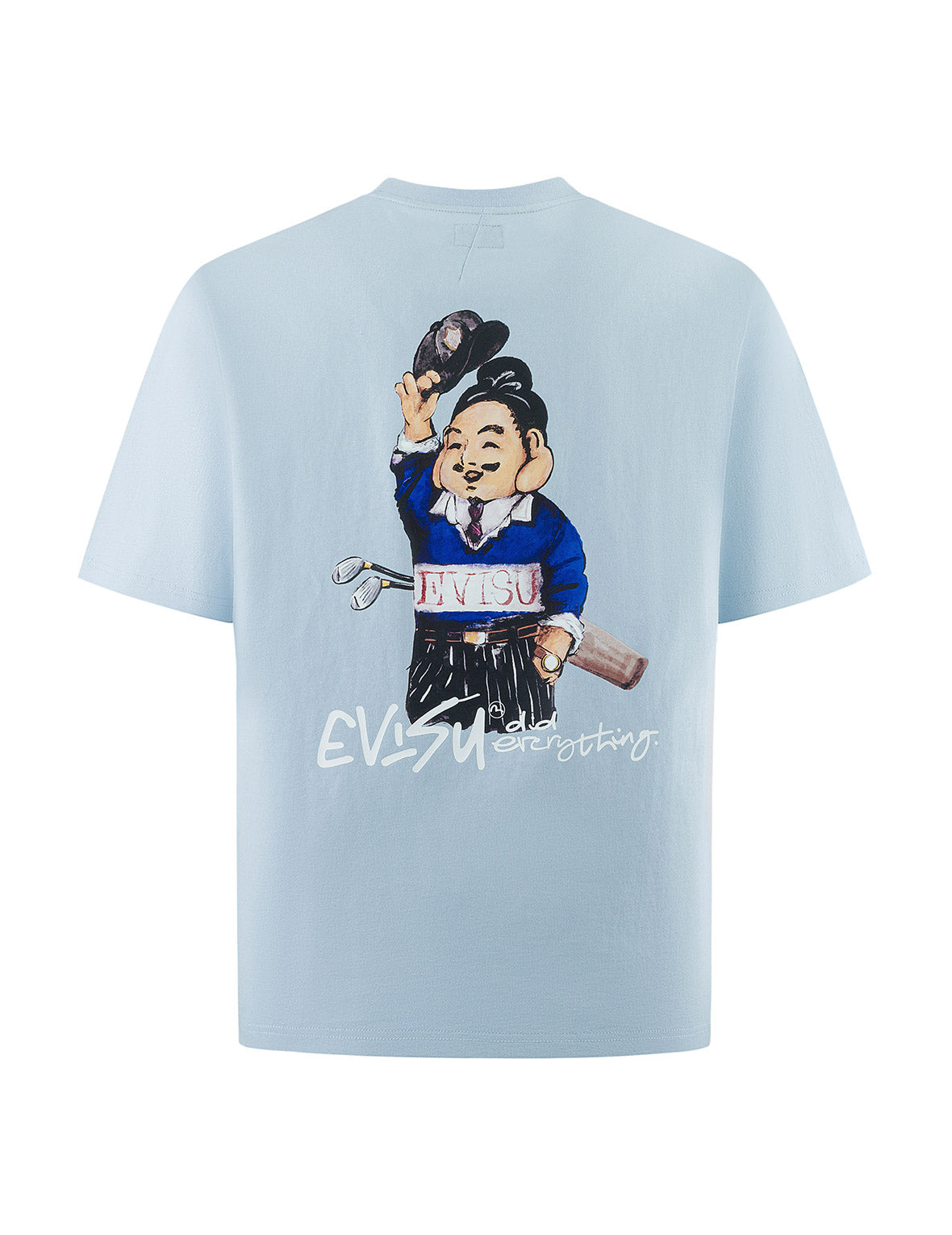 Golf-themed Godhead Print Regular Fit T-shirt