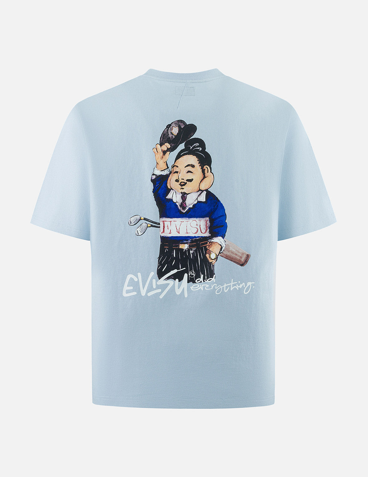 Golf-themed Godhead Print Regular Fit T-shirt