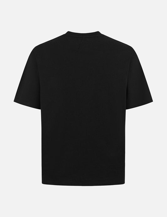 Daruma and Logo Embroidery Relax Fit T-shirt