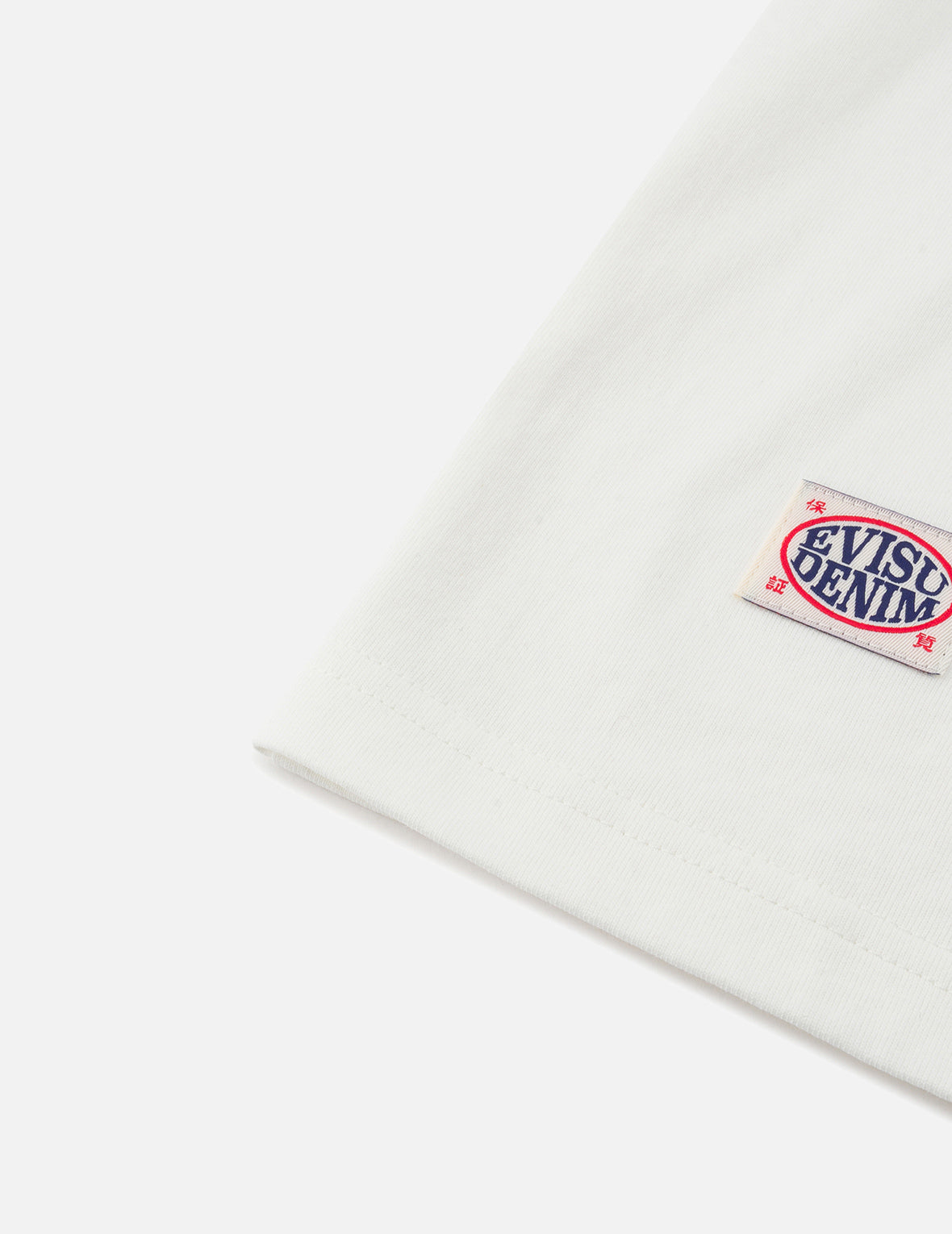 Slogan Print with Godhead Appliqué Embroidery Regular Fit T-Shirt