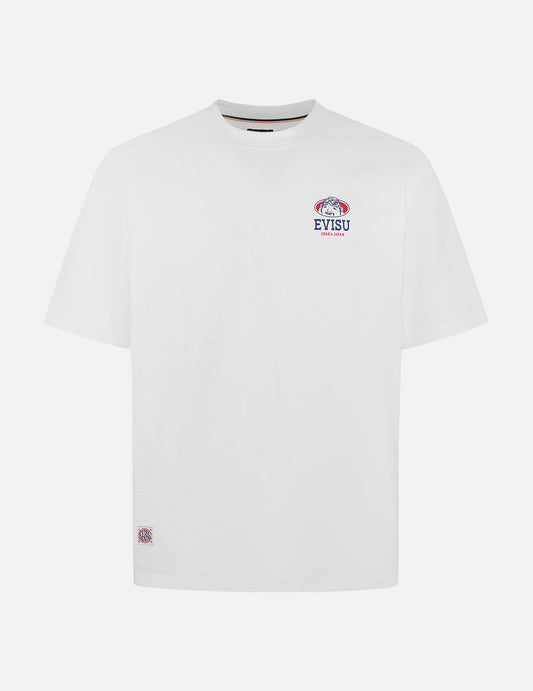 Twisted Rope and Daicock Anchor Print Relax Fit T-shirt