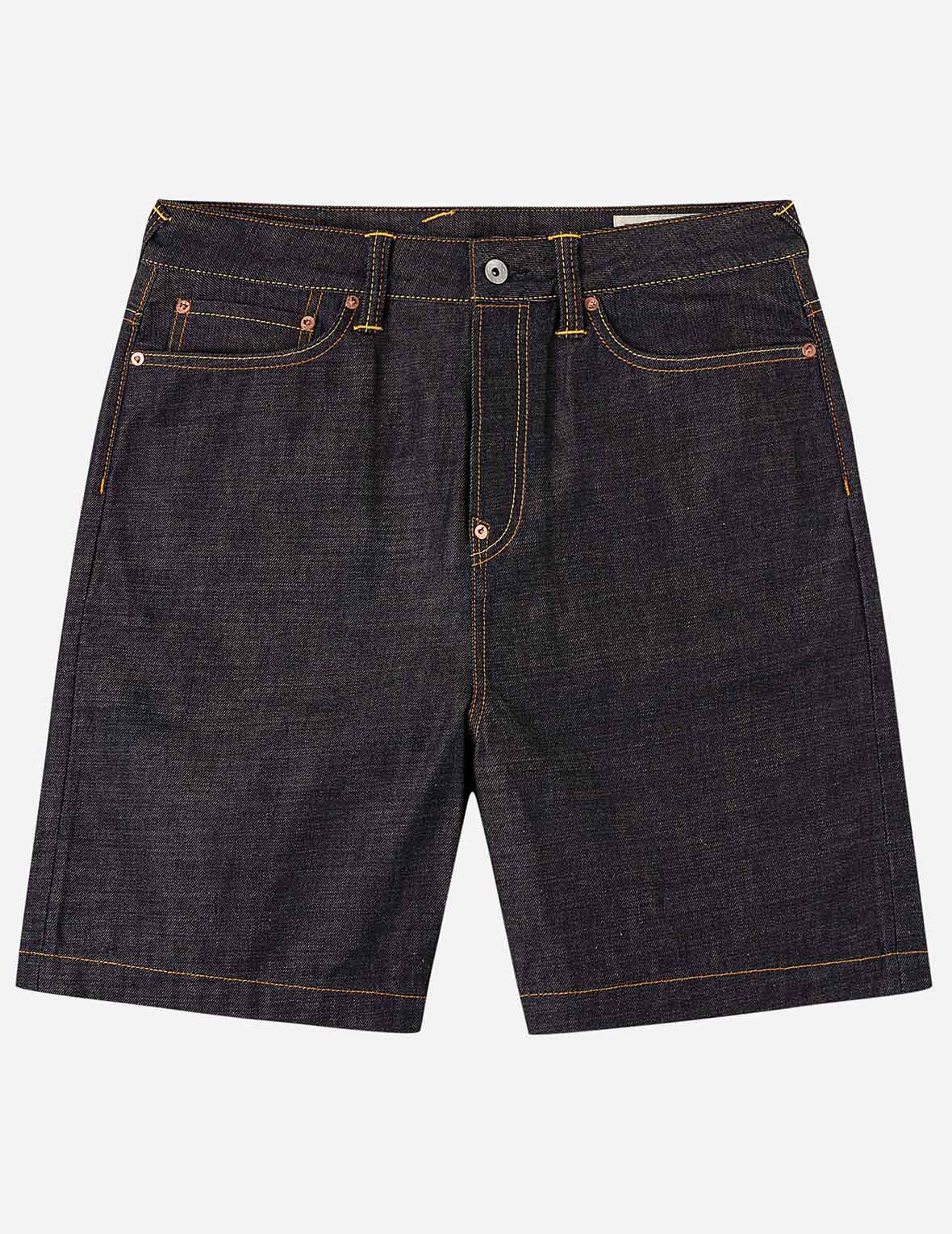Leopard Pocket Embroidery Denim Shorts – EVISU