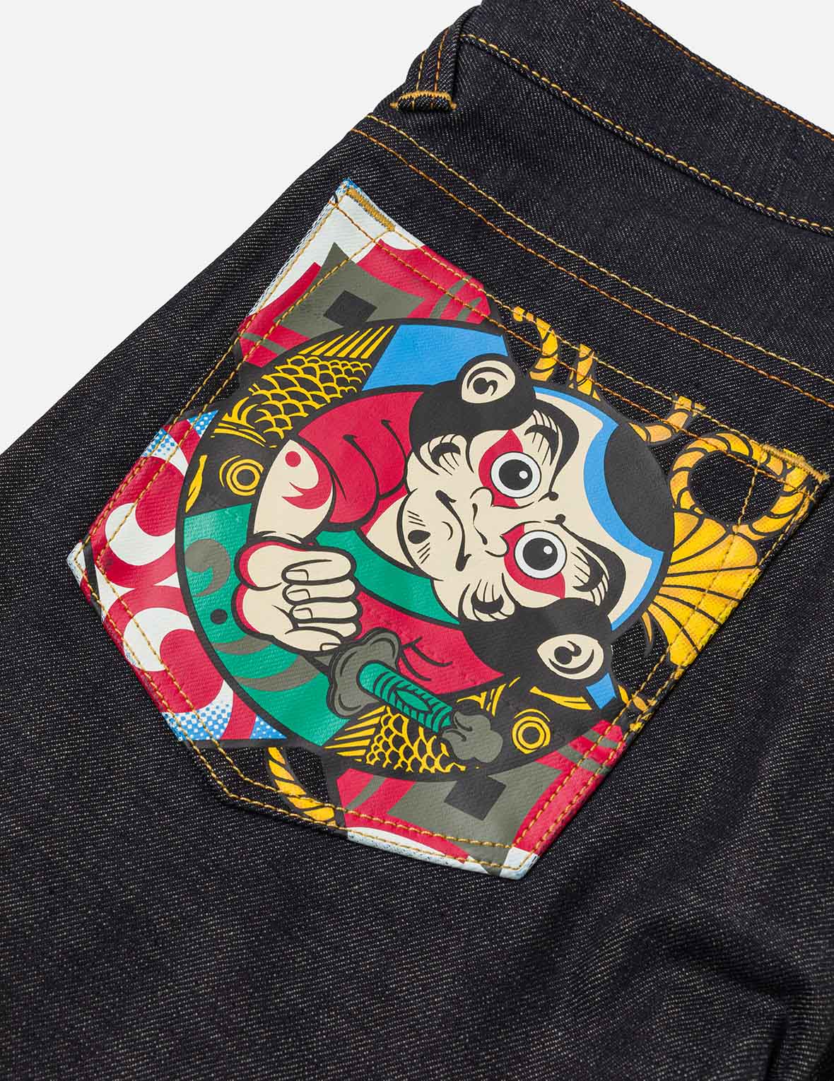 Kite Graphic Printed Pocket Jeans #2017