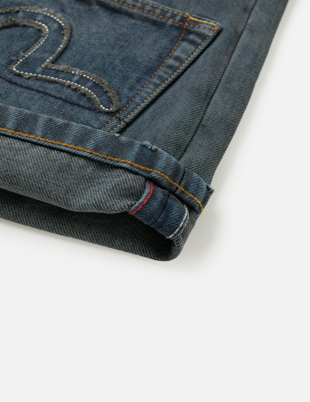 Skull Multi-Pocket Denim Jeans