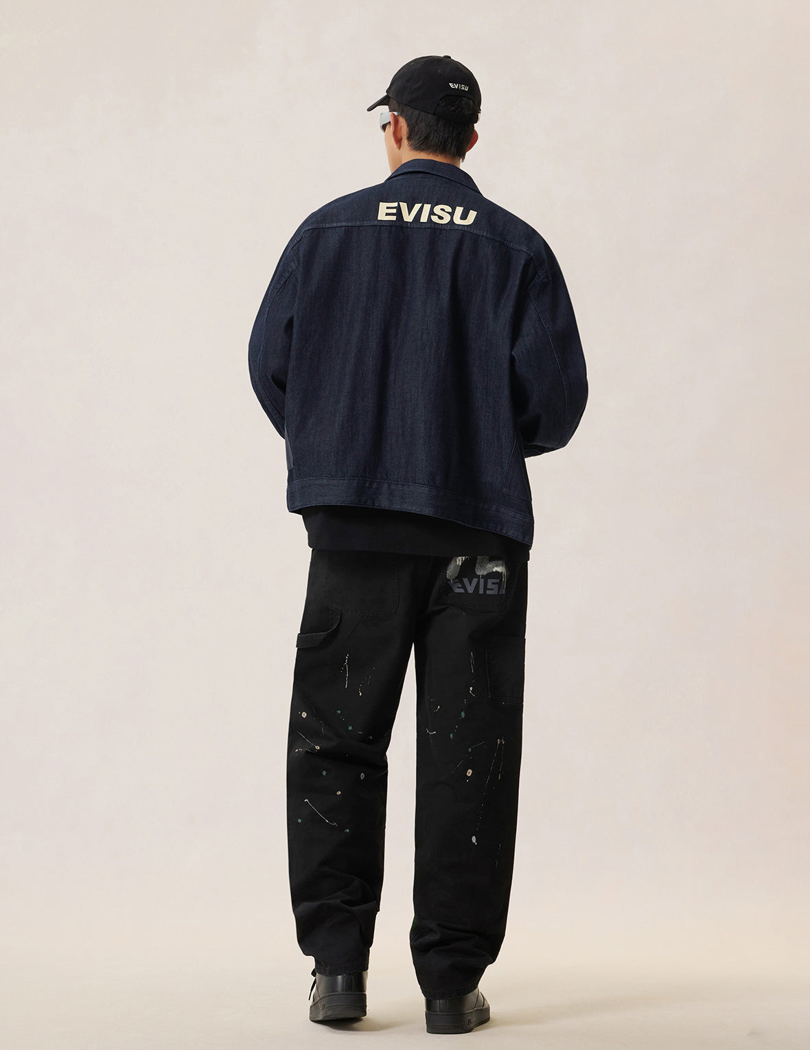 Seagull Printed Spay Dye Chino Pants