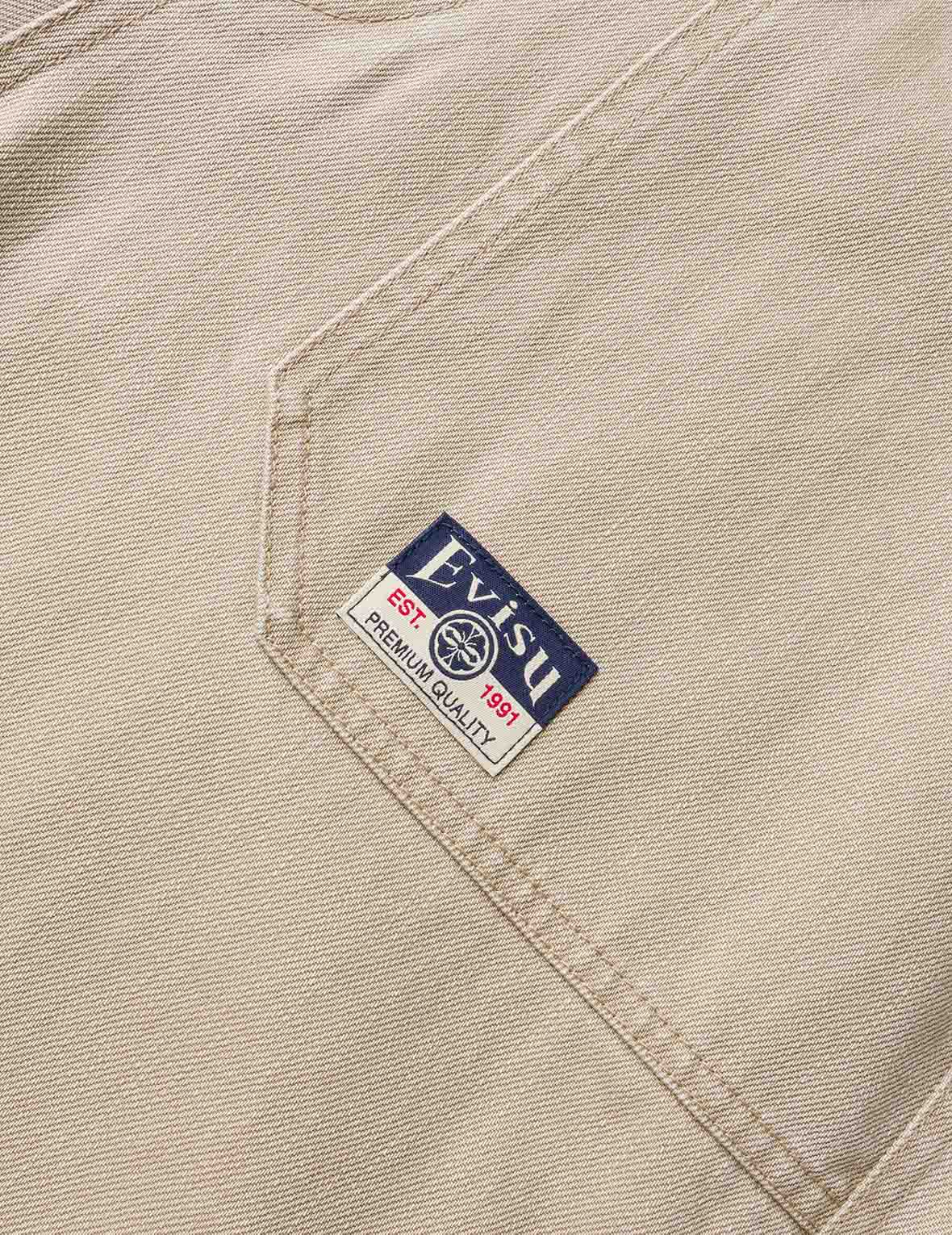 Back Flap Pockets Relax Fit Pants