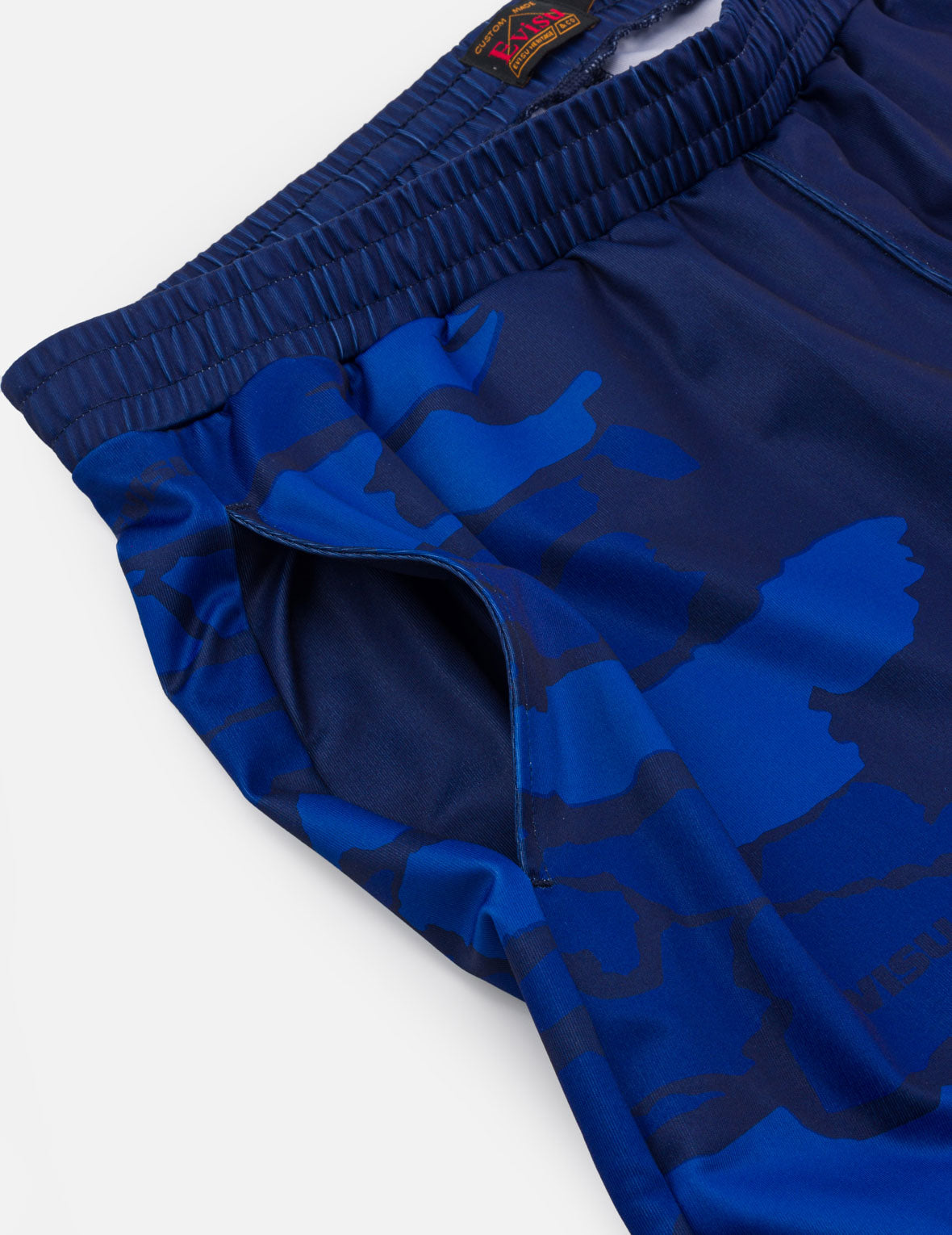 Ishigaki Camo Print Football Shorts
