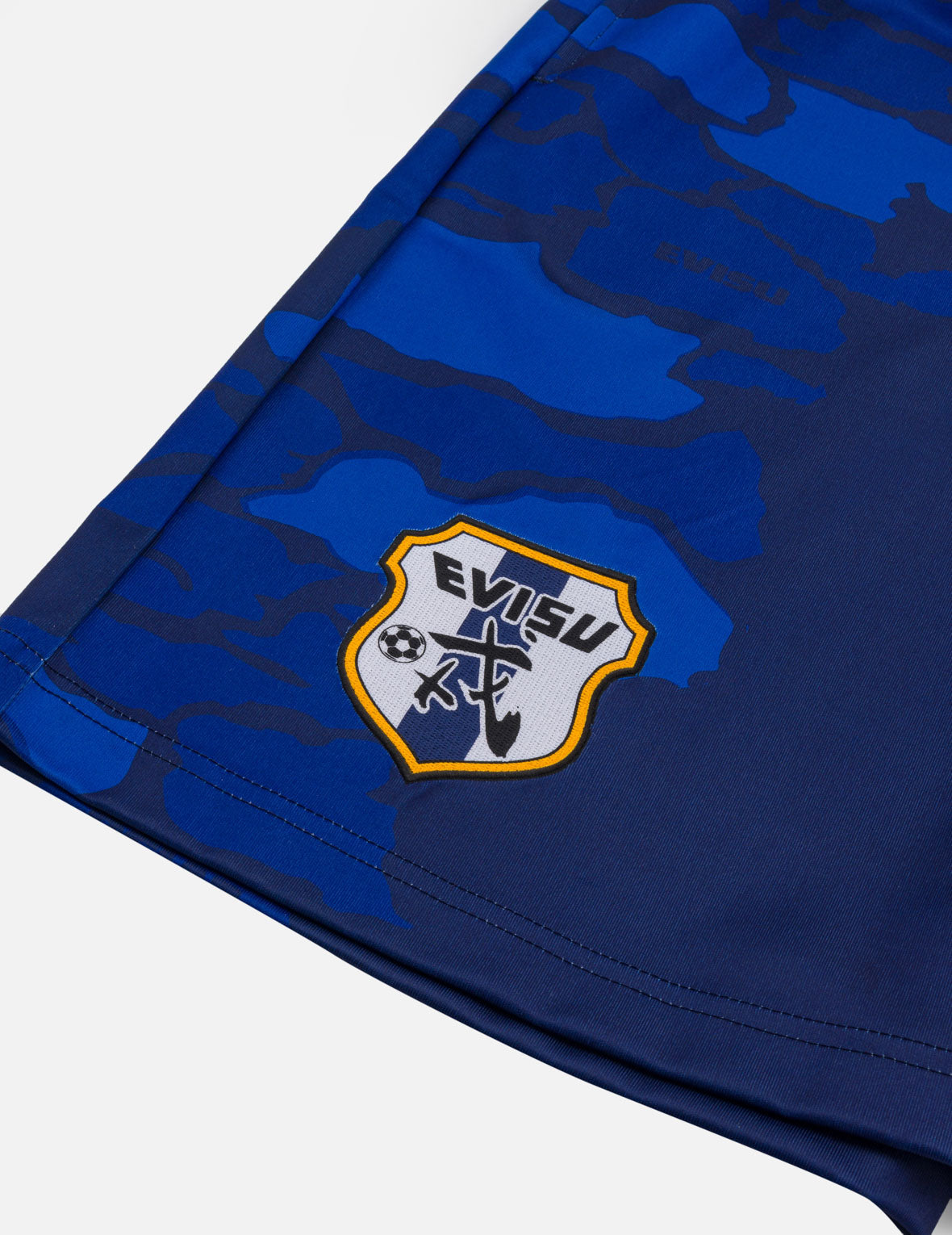 Ishigaki Camo Print Football Shorts