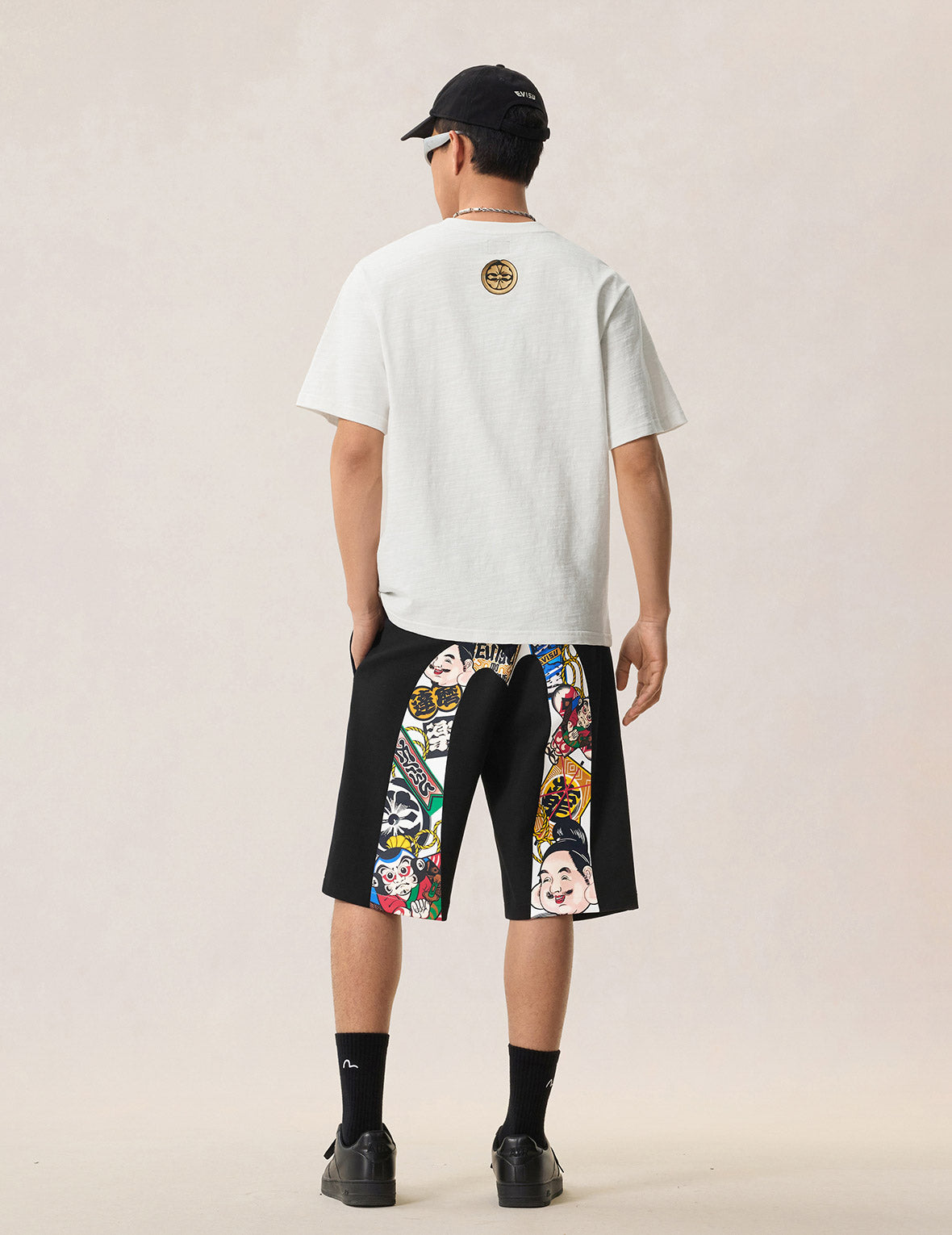 Japanese Kite Daicock Sweatshorts – EVISU