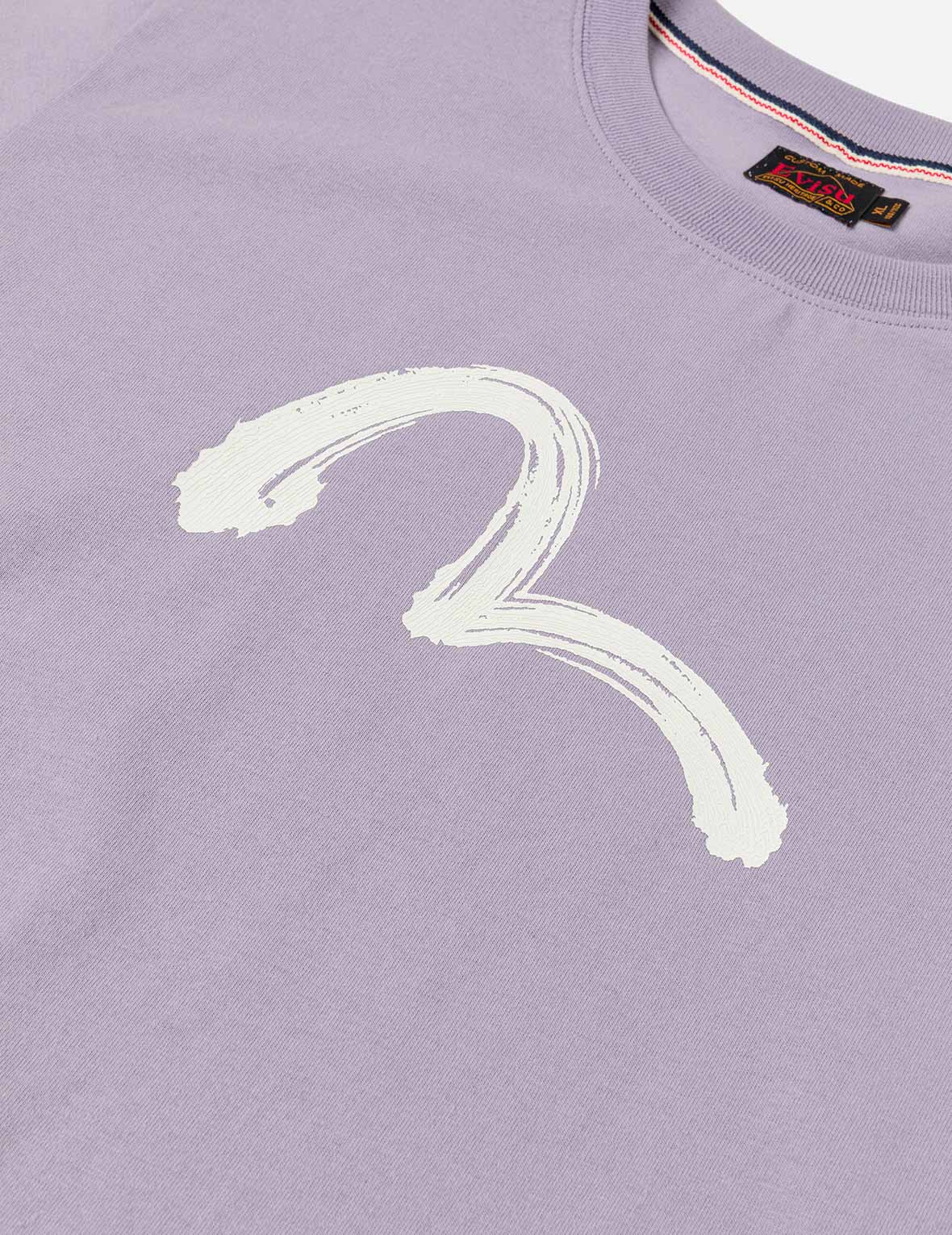 Hand-Brushed Seagull Print T-Shirt