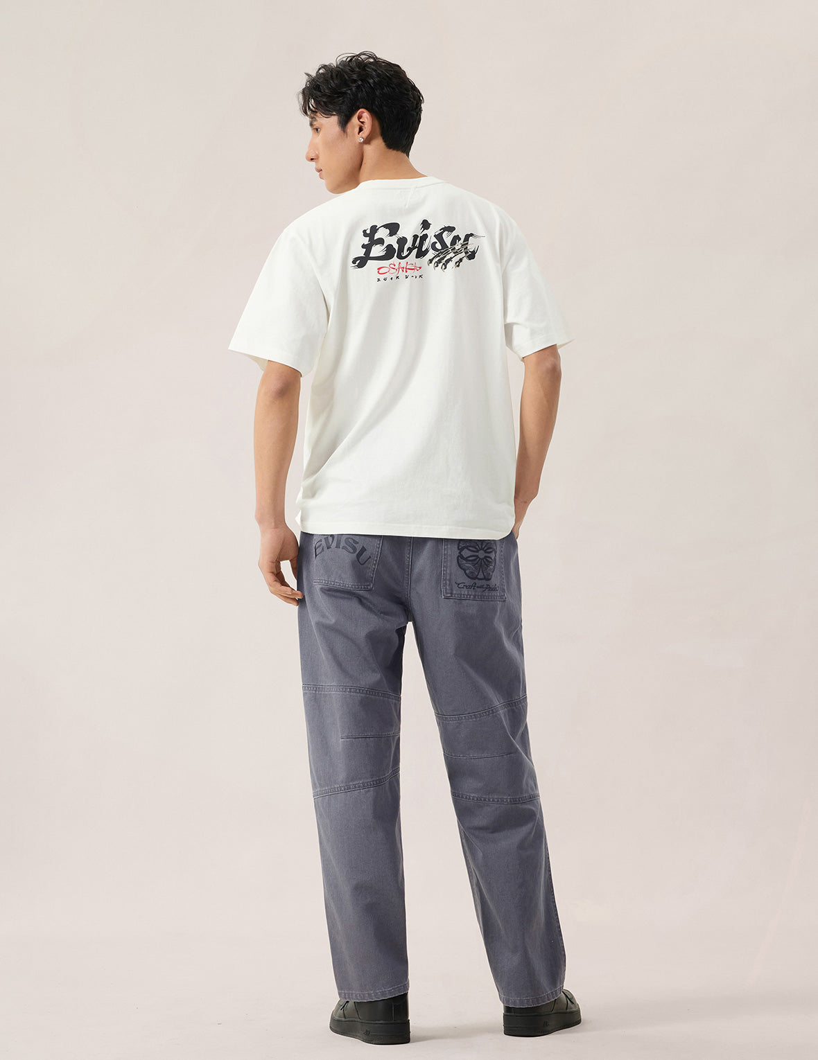 Seagull Claw Print T-shirt