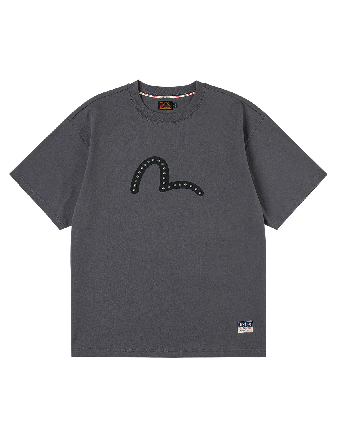 Seagull Printed Metal Studs T-shirt