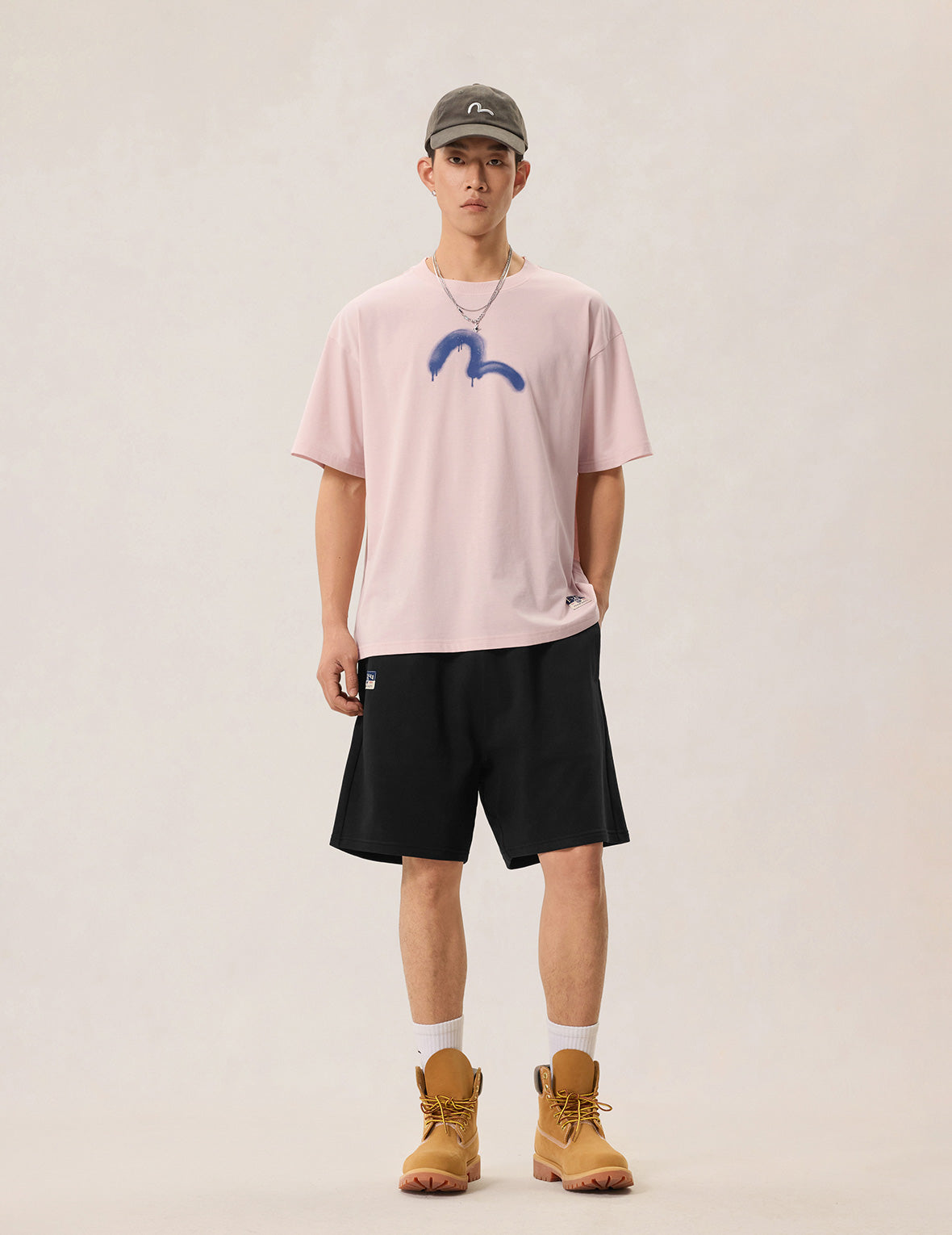 Angel Graffiti Slogan T-shirt