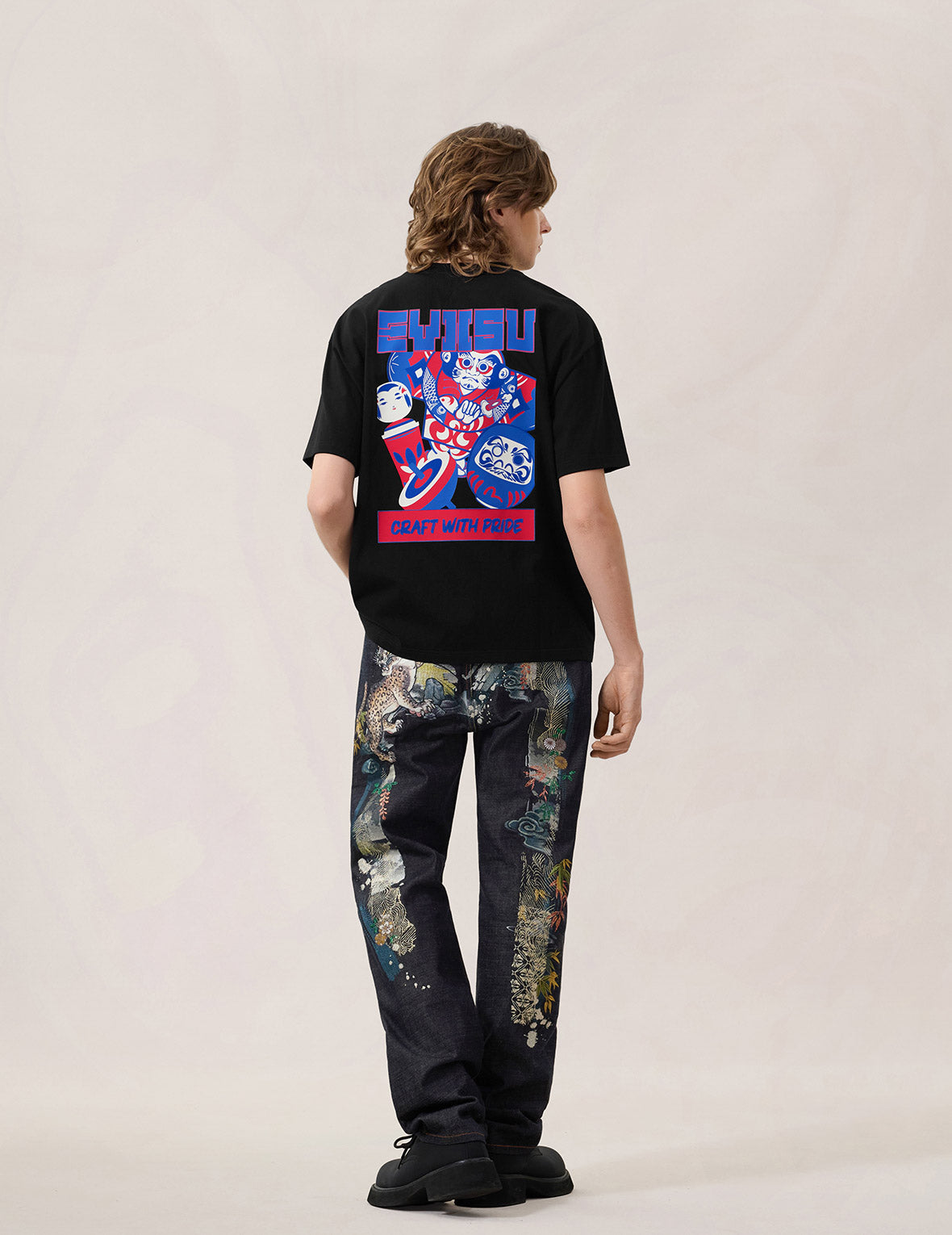 Arcade style Daruma T-shirt – EVISU