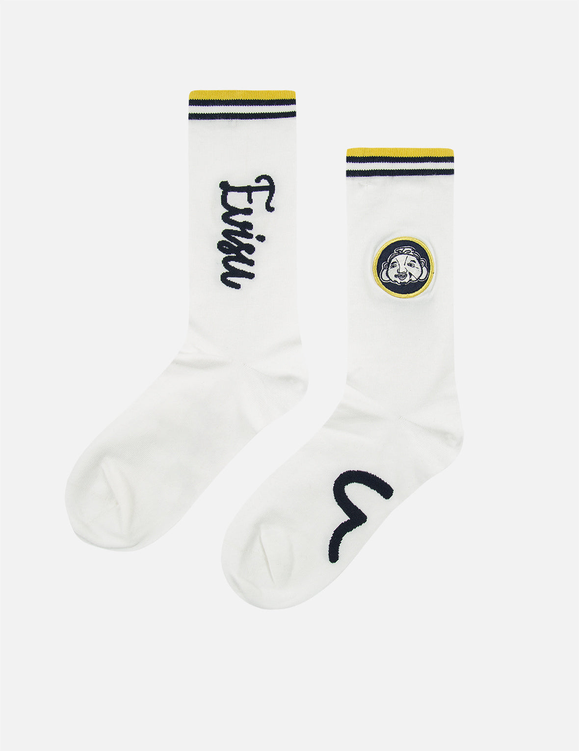 Godhead Badge Embroidery Long Socks