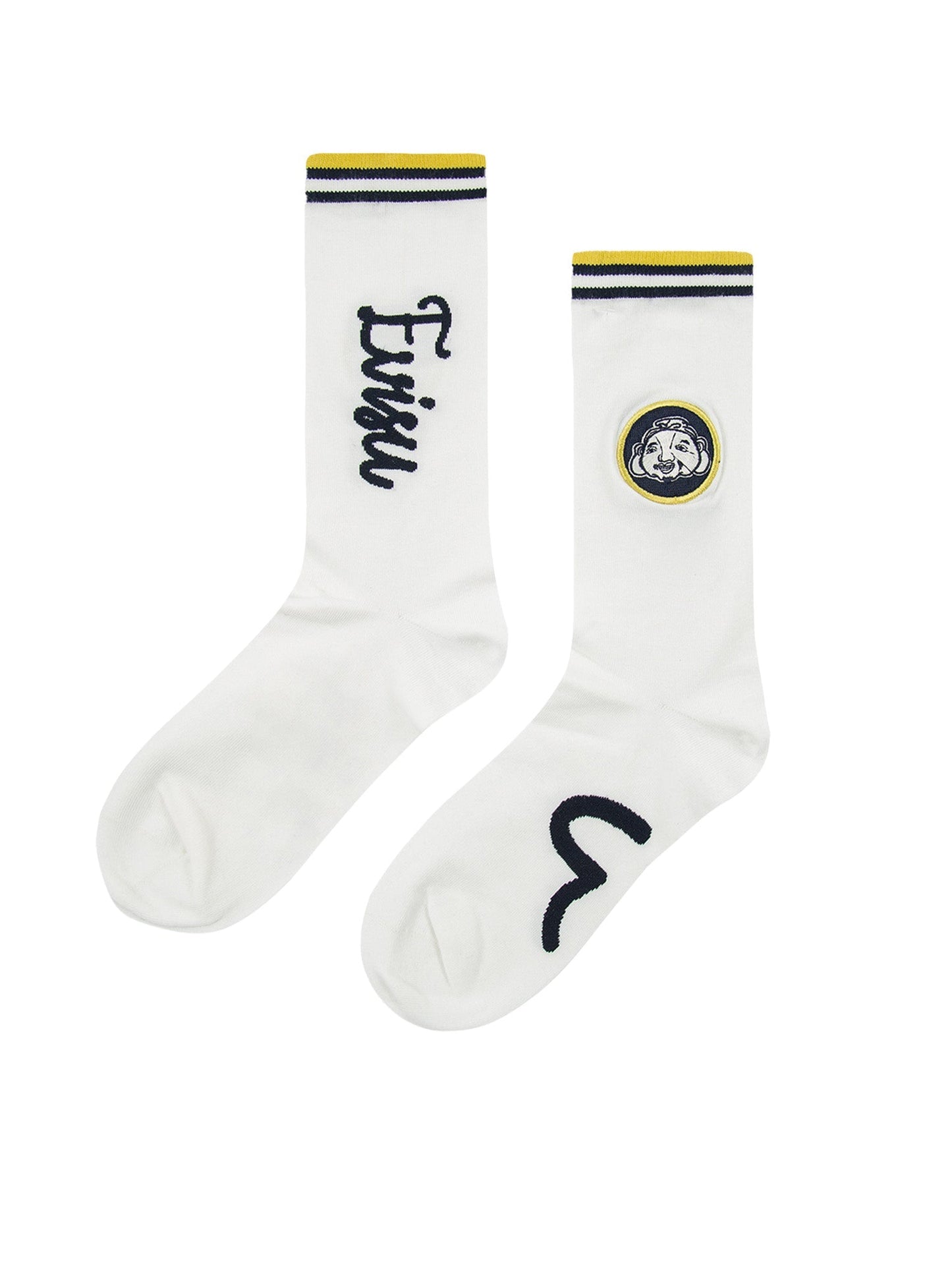 Godhead Badge Embroidery Long Socks