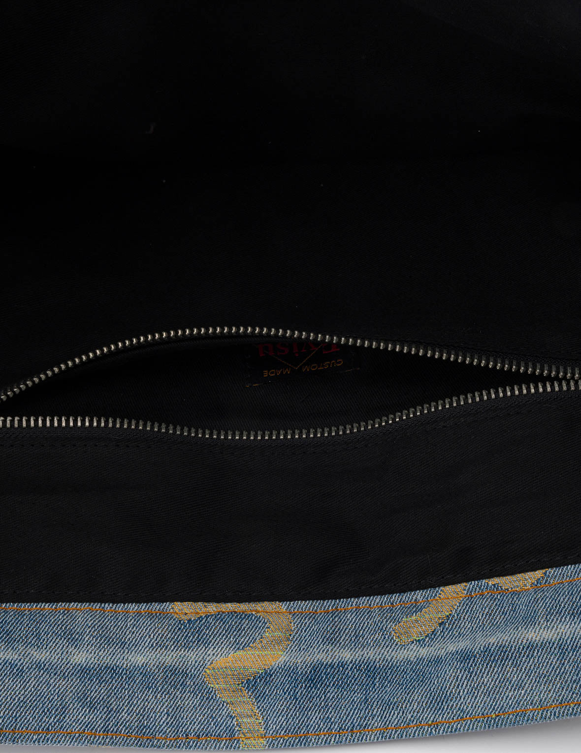 Allover Seagull Denim Tote Bag