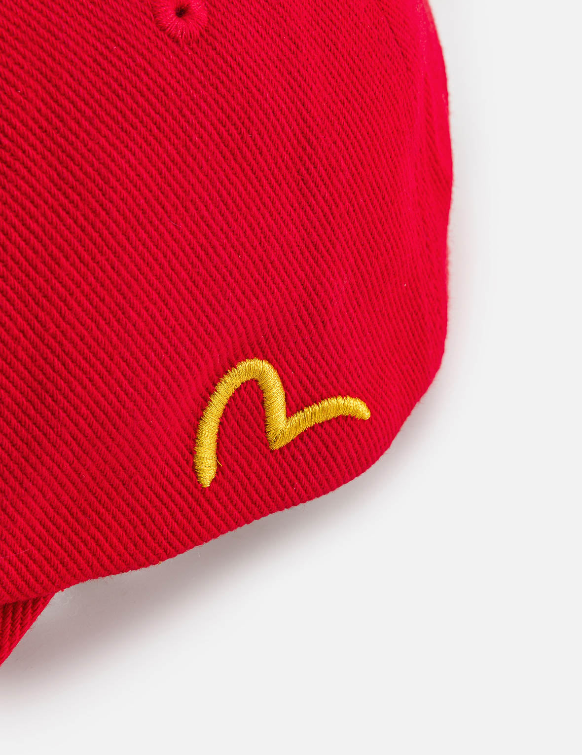Evisu Logo Embroidery Cap - Red