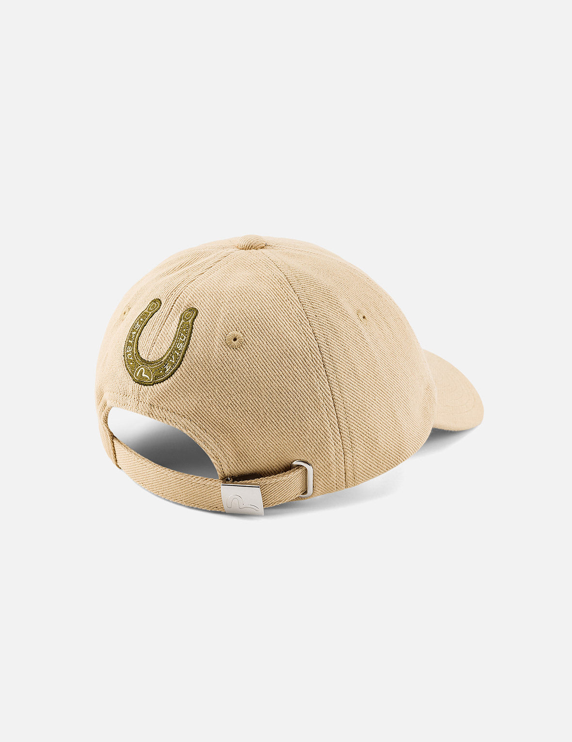 Evisu Logo Embroidery Cap - Beige