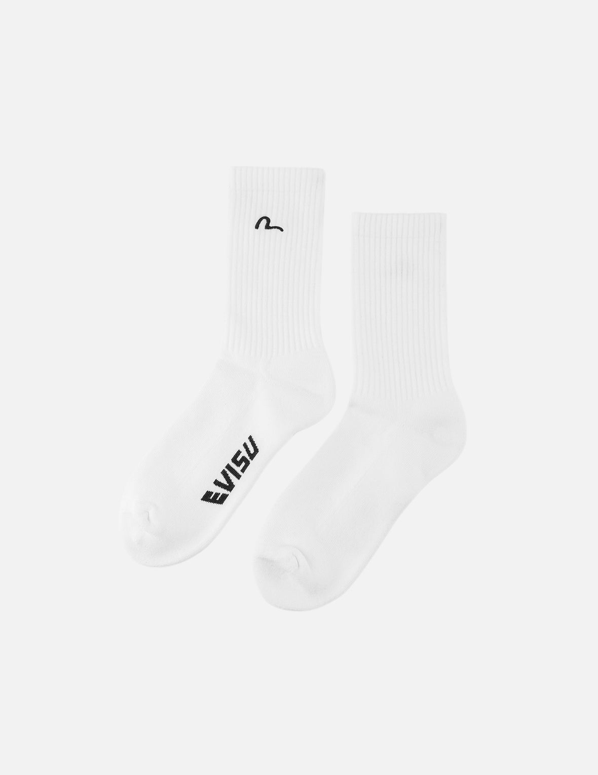 Seagull Embroidery Long Socks