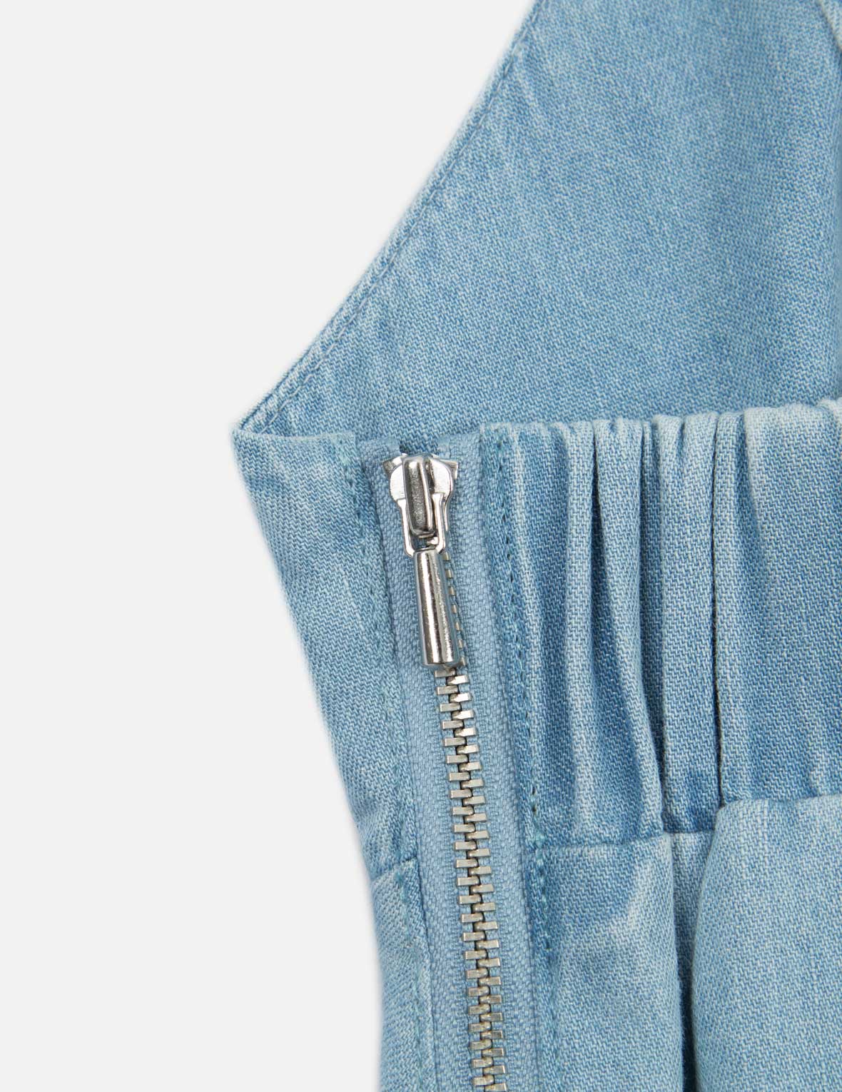 Seagull Embroidery 2-in-1 Top
