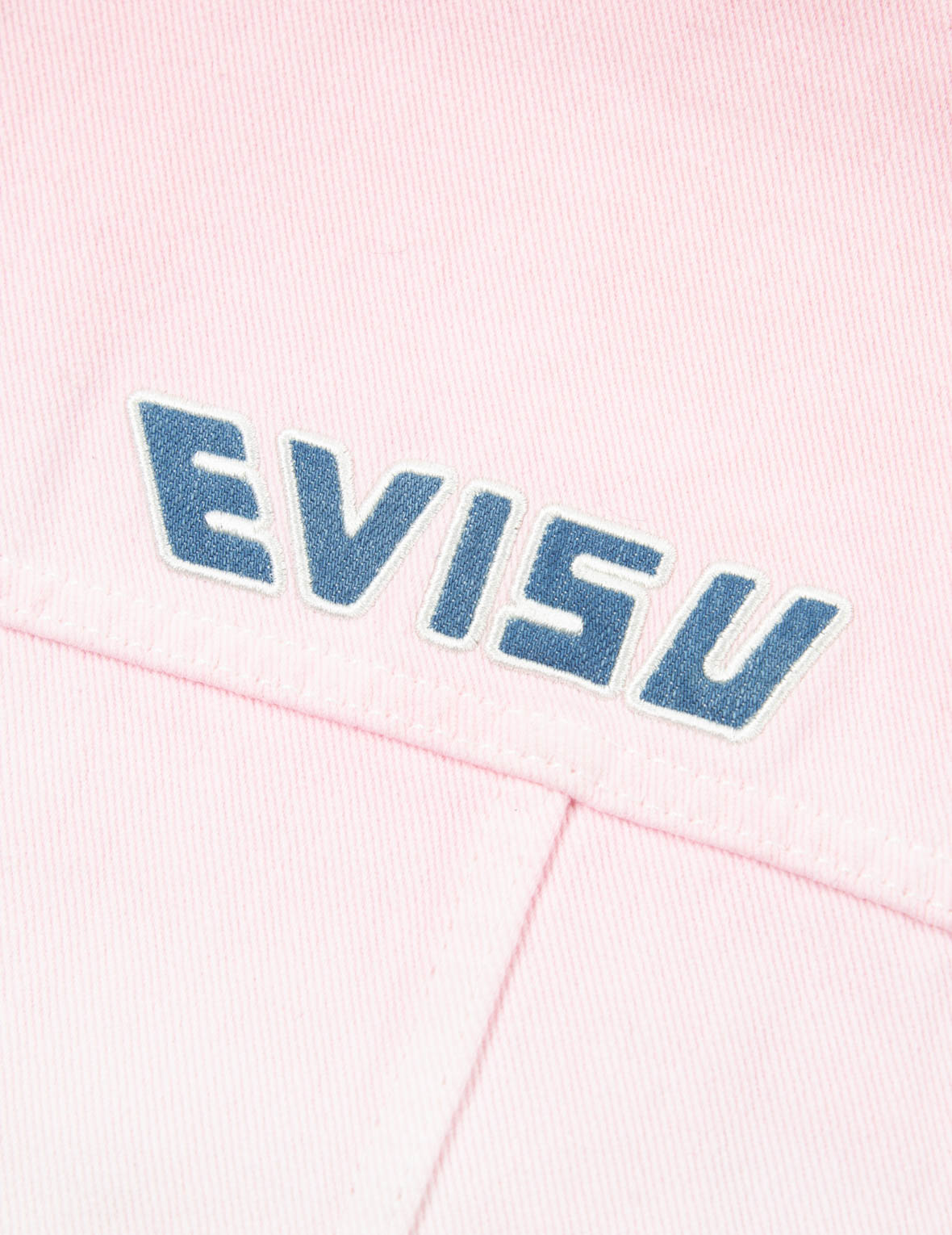 Logo Appliqué Tie-dyed Denim Jacket