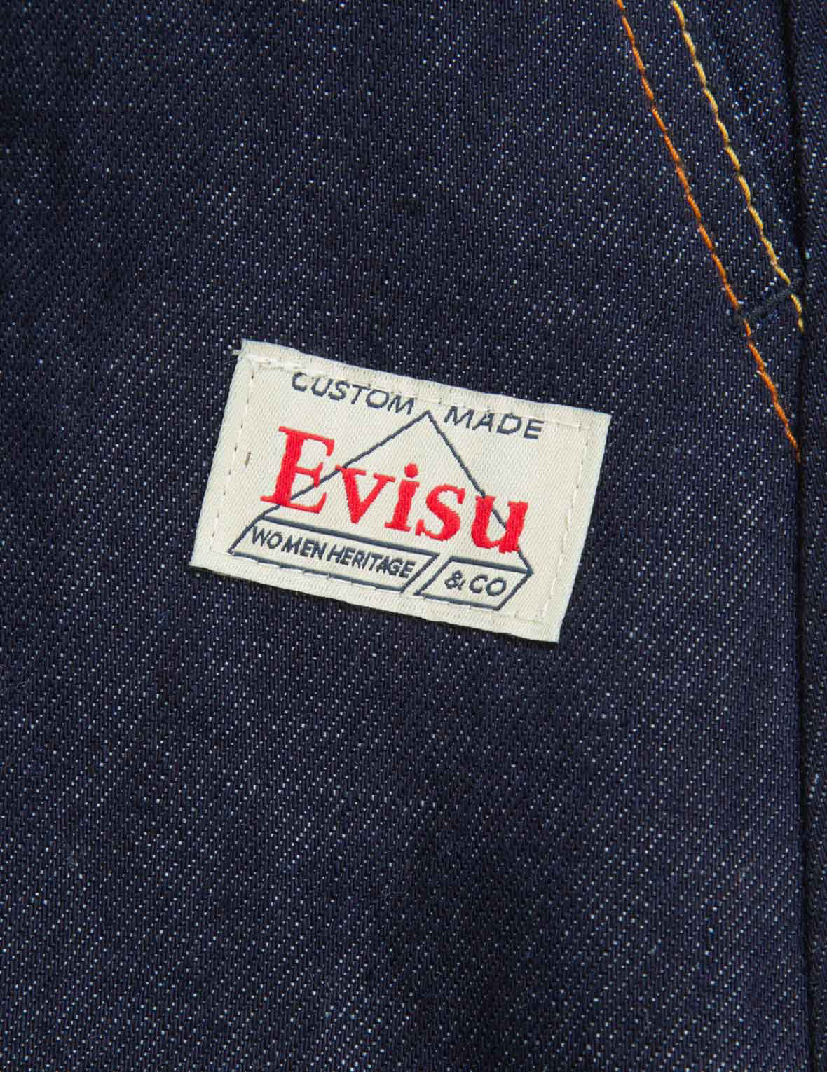 Logo and Floral Embroidery Denim Dress