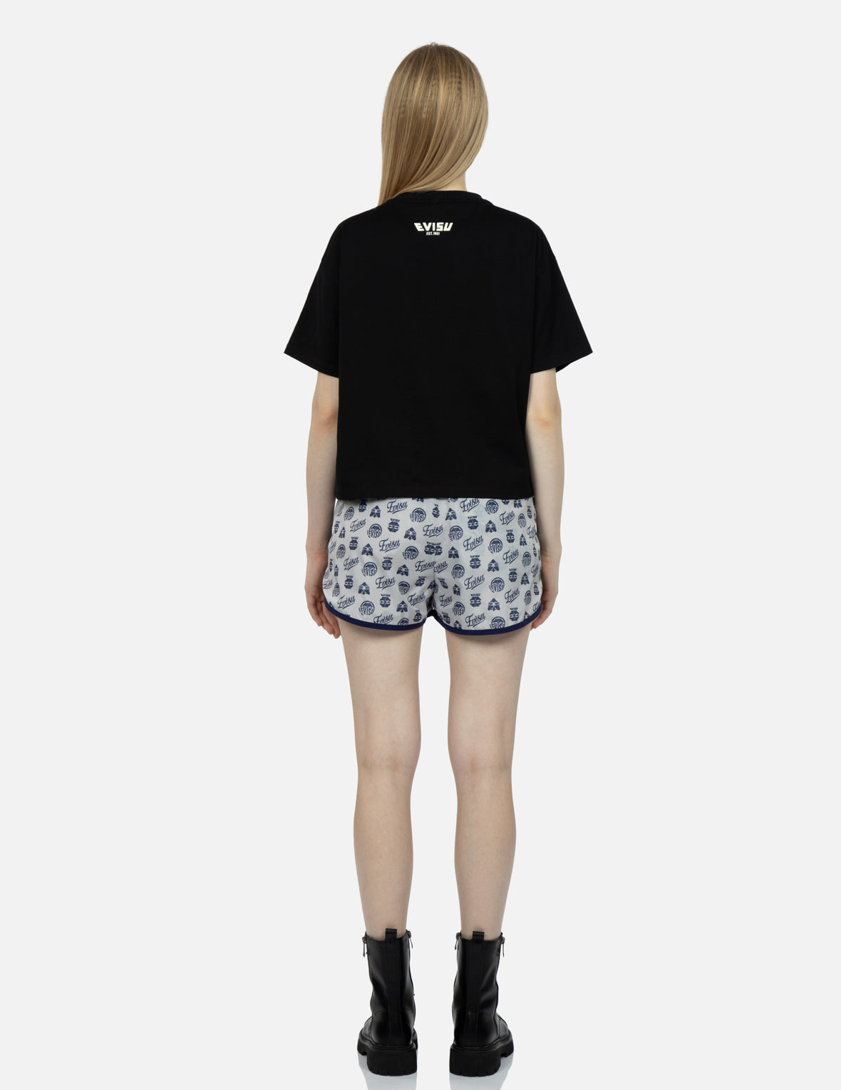 Kamon and Godhead Allover Print Shorts