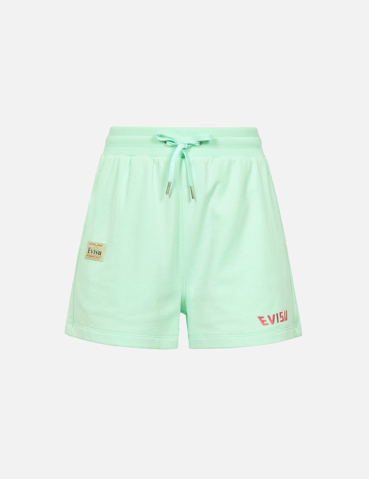 Graffiti Daruma Daicock Print Sweat Shorts