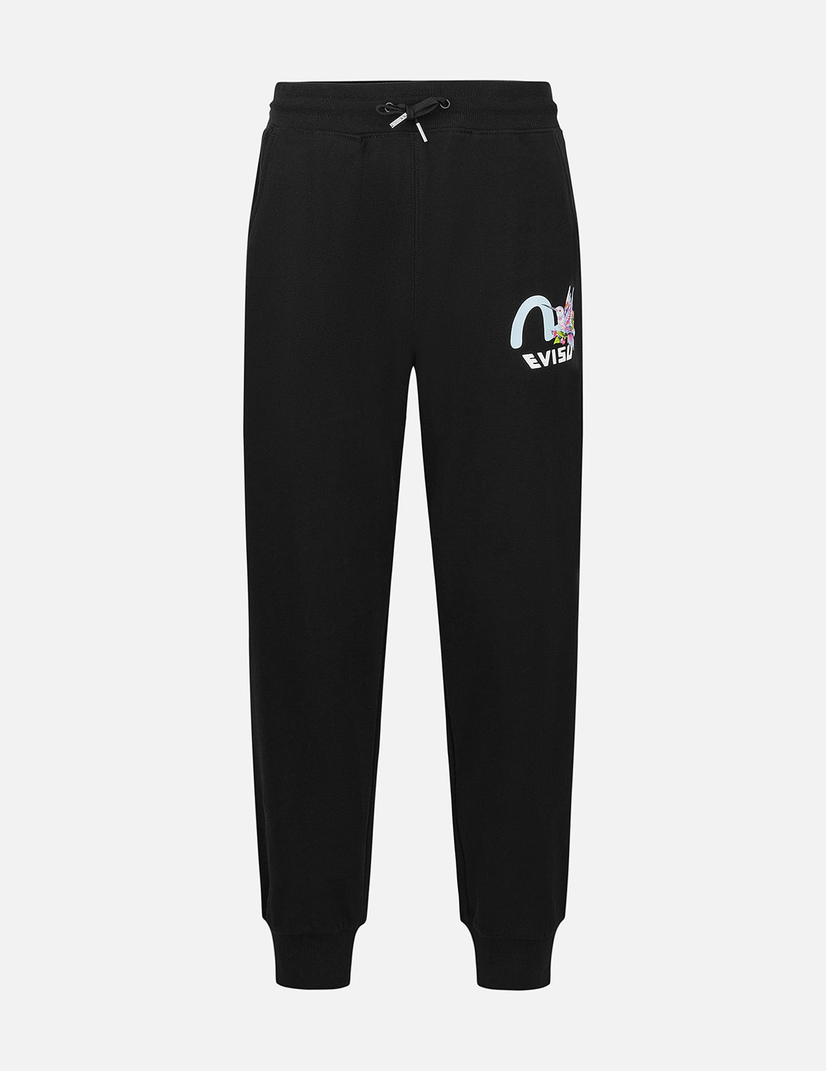 Hummingbird and Magnolia Print Regular Fit Sweatpants