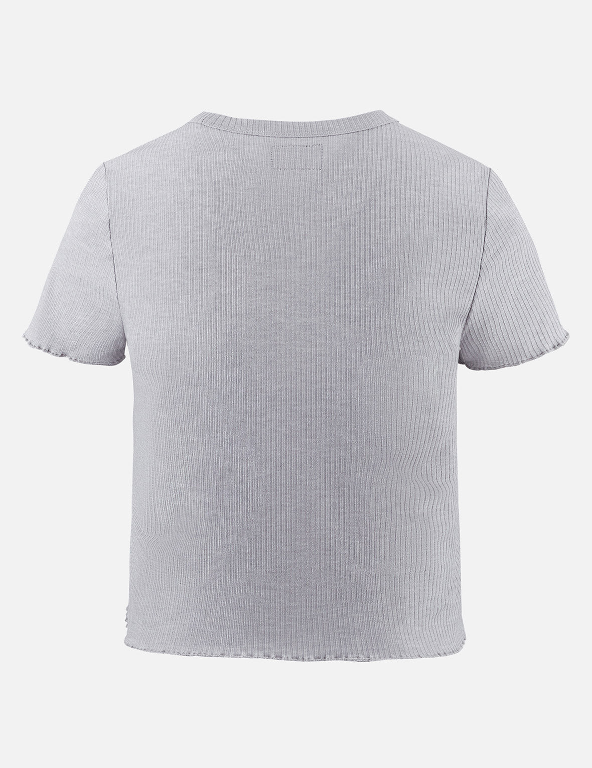 Rope Twist Logo Embroidery Fashion Fit T-shirt