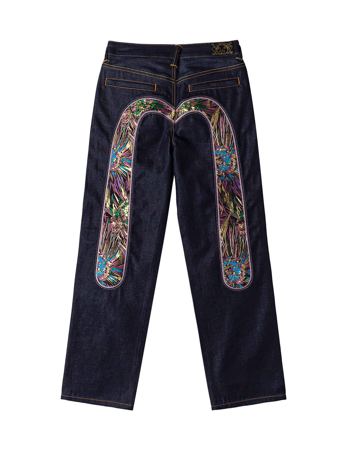 Brocade Daicock Straight Jeans