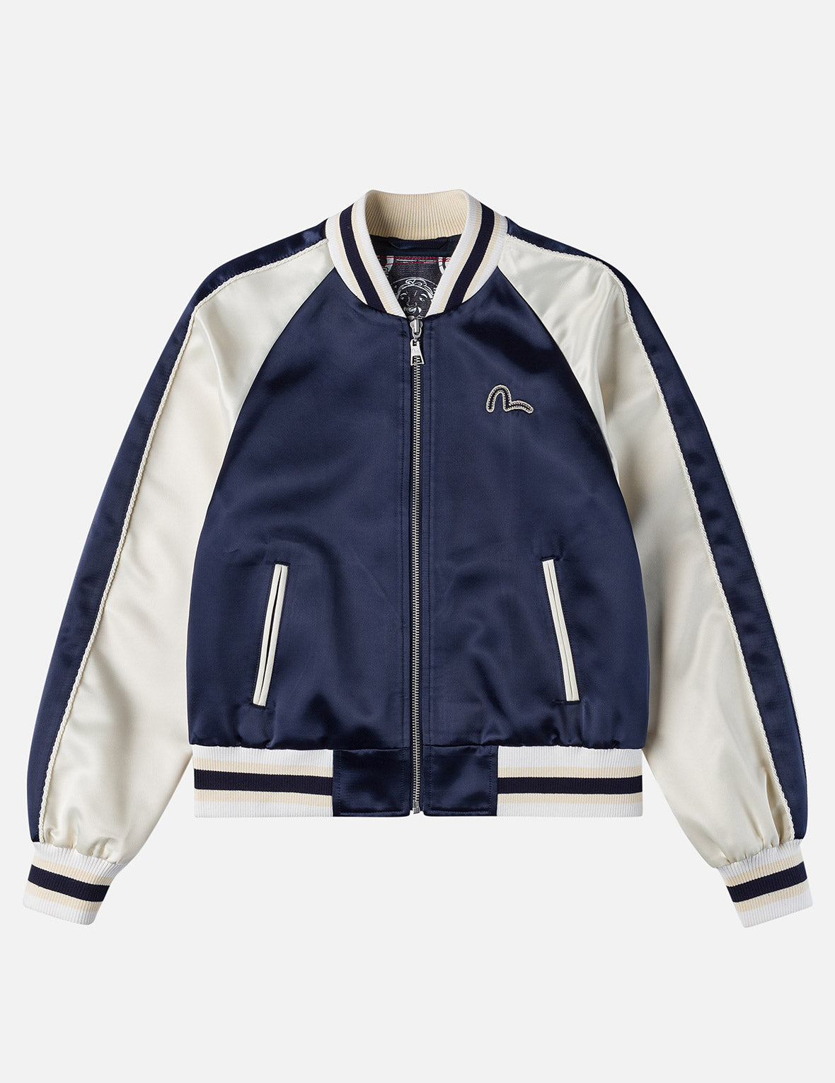 Cat Theme Embroidery Souvenir Jacket